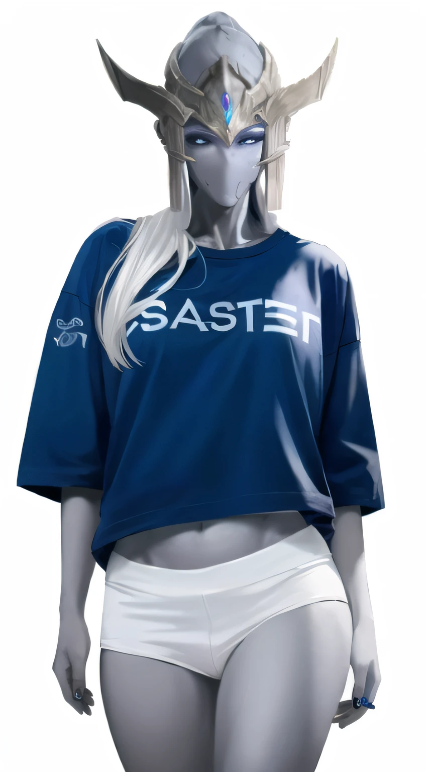 a woman with a sword wearing a t-shirt, protoss, protoss!!!!, protoss!!, ne zha from smite, 8 k hd wallpaperjpeg artifact, 8k hd wallpaperjpeg artifact, skinny male fantasy alchemist, male djinn man demon hybrid, hero from dota 2, djinn human hybrid, dota character,