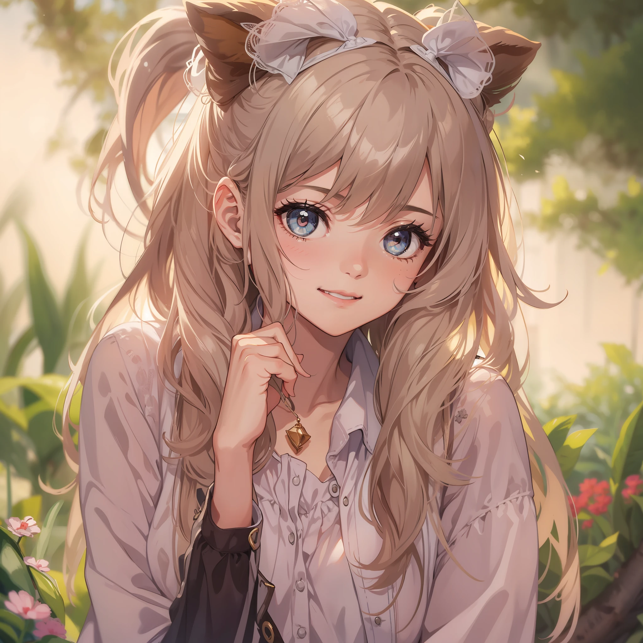 An 18-year-old girl,A mocking expression,Delicate face,acurate,