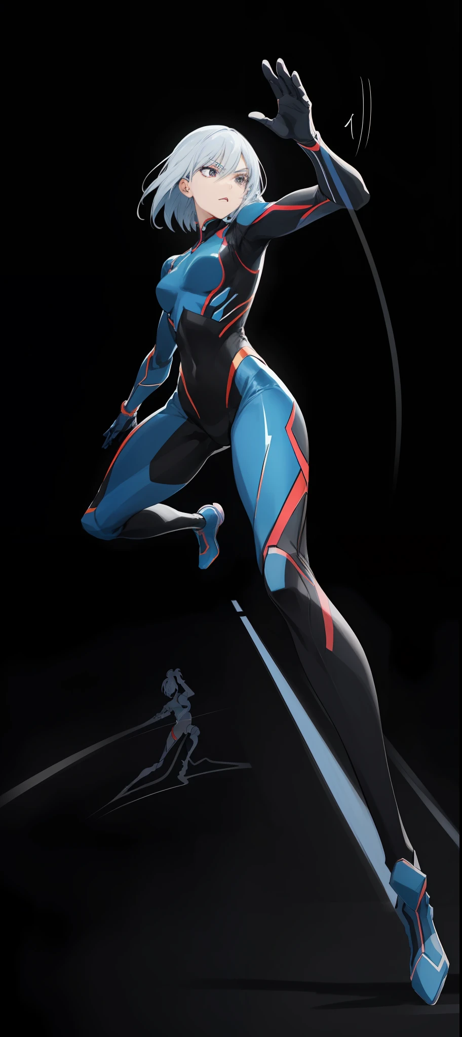 Close-up of a person and a drawing of a woman on the phone, anime pose, pose reference, dynamic pose realistic, full body!! Dynamic pose, fightingpose, Fighting posture, Perfect dynamic pose, neutral pose, dynamic pose full body, full body action pose, pudica pose gesture, full bodyesbian!! Dynamic Action Pose, dynamic pose perspective