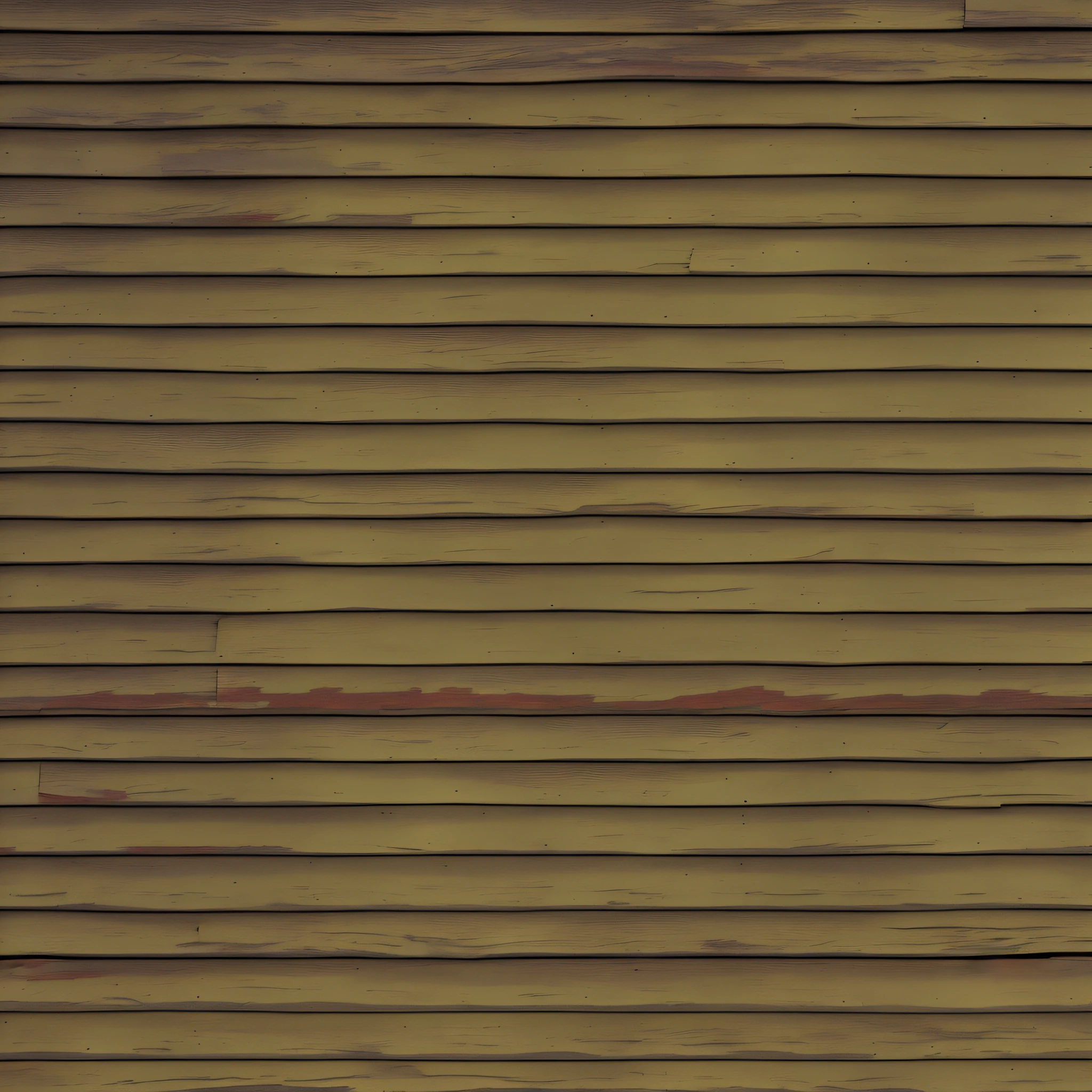 Seamless texture of old house siding with peeling yellow paint, peeling paint on the façade of a wooden house, painted wooden planks, faded chipped paint, painted in high resolution, Weathered, Close-up of the hut, chipped paint, wood texture, Weathered pattern, Metal shutter, distressed paint, wooden background, striped, Aged and weathered, flat texture, worn decay texture, digitalpainting