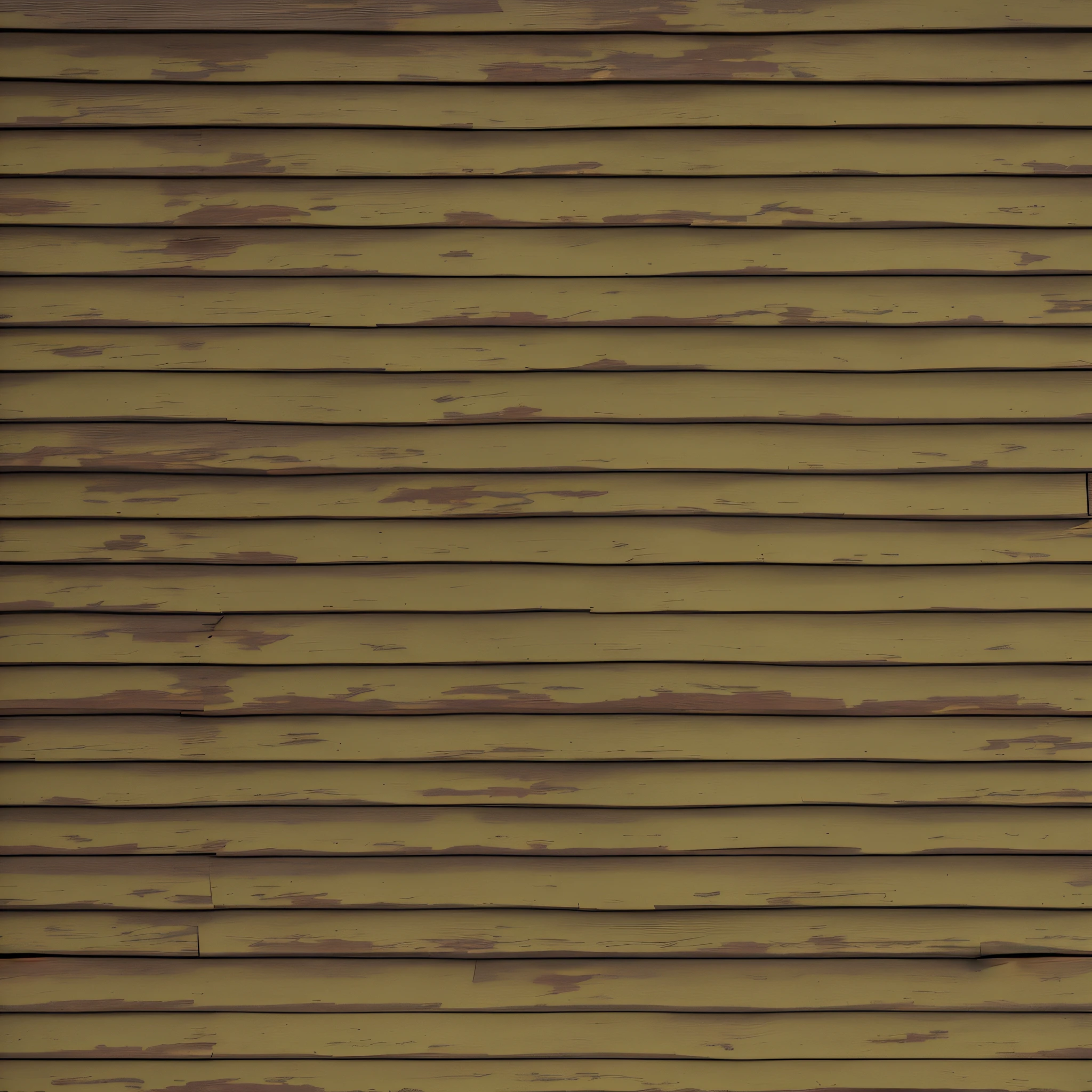 Seamless texture of old house siding with peeling yellow paint, peeling paint on the façade of a wooden house, painted wooden planks, faded chipped paint, painted in high resolution, Weathered, Close-up of the hut, chipped paint, wood texture, Weathered pattern, Metal shutter, distressed paint, wooden background, striped, Aged and weathered, flat texture, worn decay texture, digitalpainting