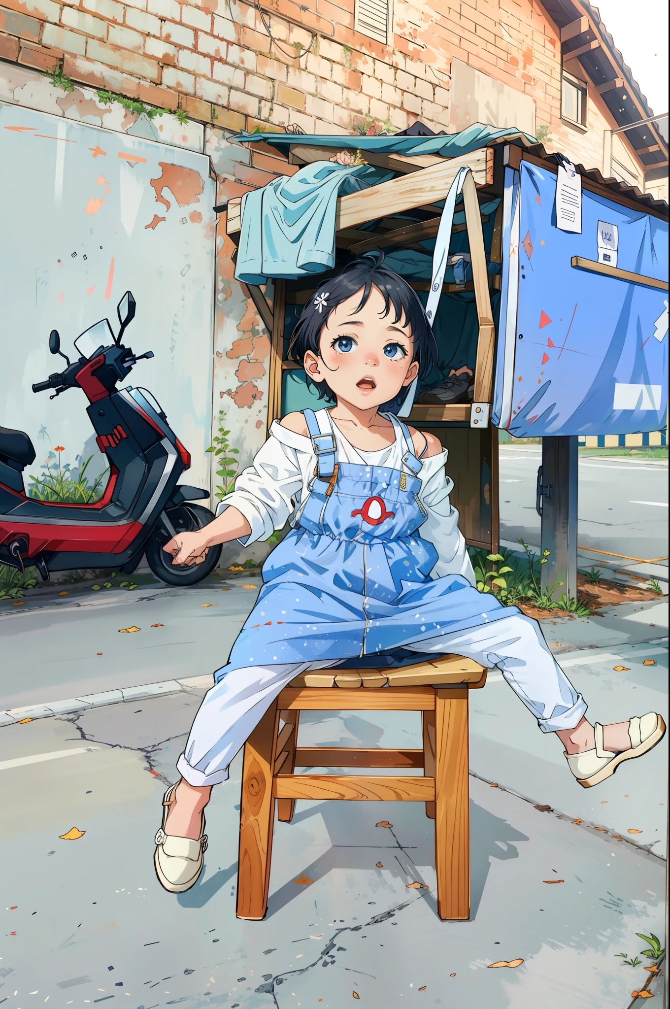 Baby,a chair