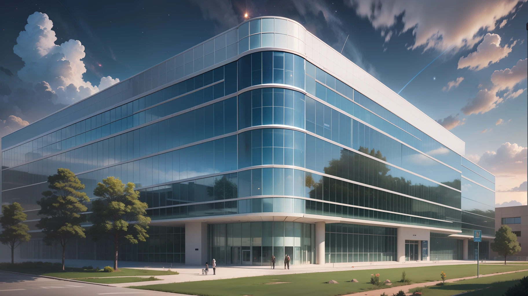 Space research building.