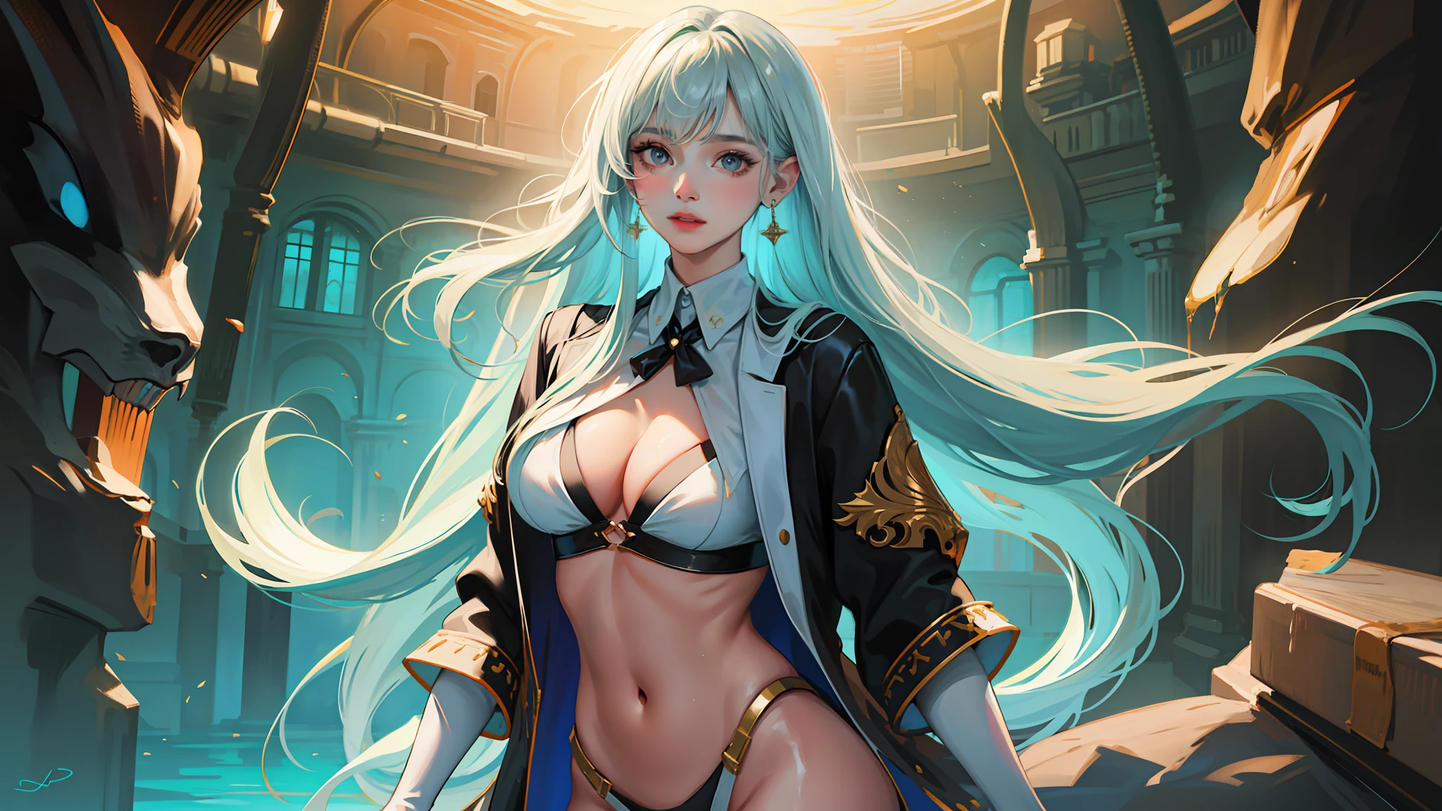 (8k, RAW photos, top quality, masterpieces: 1.2), super detailed, super resolution, (realistic, real photos: 1.37), portraits, high resolution RAW color photos, professional photos, highly detailed and beautiful, highly detailed, 8k wallpapers, amazing details, cute girls, famous Japan idols, cute, realistic body, petite white skin, radiant skin, slim body, handsome body, youthful, cute face realistic face, delicate eyes, flabby eyes, earrings, cowboy shot, front-facing, standing, contrap post, high street, public, crowd, dynamic lighting, very large breasts, hydrated body, swimsuit, sexy, lots of water on skin, pool, pool, standing, underwater crotch