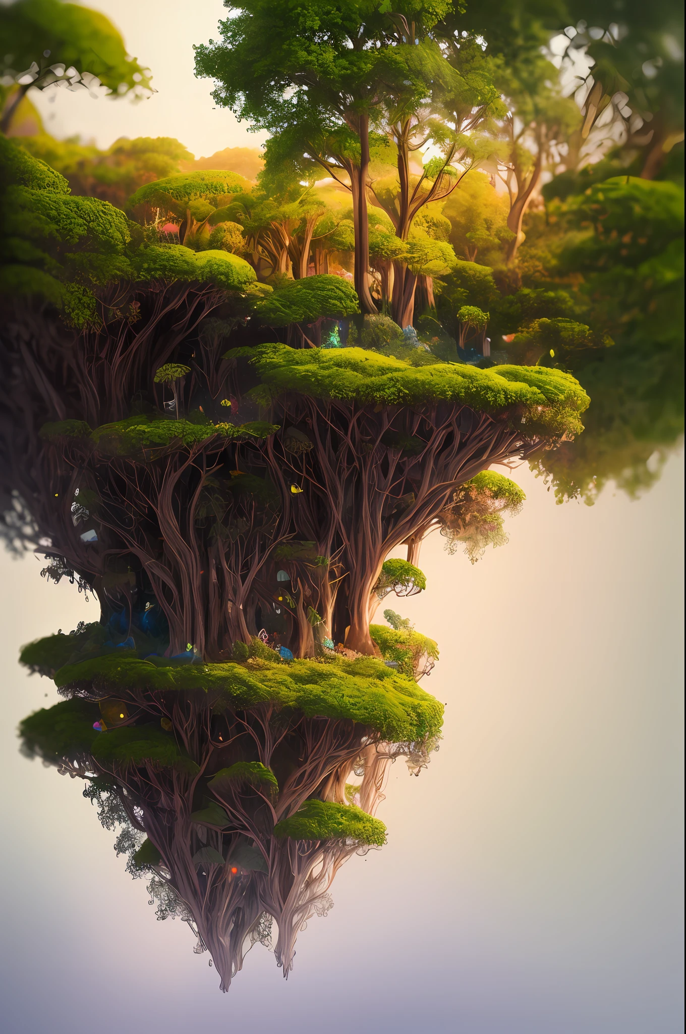 masterpiece, best quality, high quality,extremely detailed CG unity 8k wallpaper, An enchanting and dreamy scene of a fantasy forest, with towering trees, glowing mushrooms, and hidden fairy glens, creating a sense of mystique and enchantment, artstation, digital illustration, intricate, trending, pastel colors, oil paiting, award winning photography, Bokeh, Depth of Field, HDR, bloom, Chromatic Aberration ,Photorealistic,extremely detailed, trending on artstation, trending on CGsociety, Intricate, High Detail, dramatic, art by midjourney