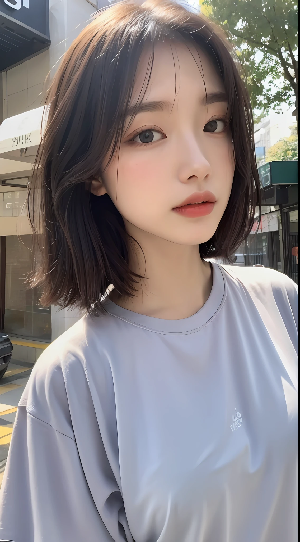((Best Quality, 8K, Masterpiece:1.3)), Focus: 1.2, Perfect Body Beauty: 1.4, Buttocks: 1.2, ((Layered Haircut, Breasts: 1.2)), (Wet Clothes: 1.1) , (Rain, Street:1.3), Bandeau Dress: 1.1, Highly Detailed Face and Skin Texture, Delicate Eyes, Double Eyelids, Whitened Skin, Long Hair