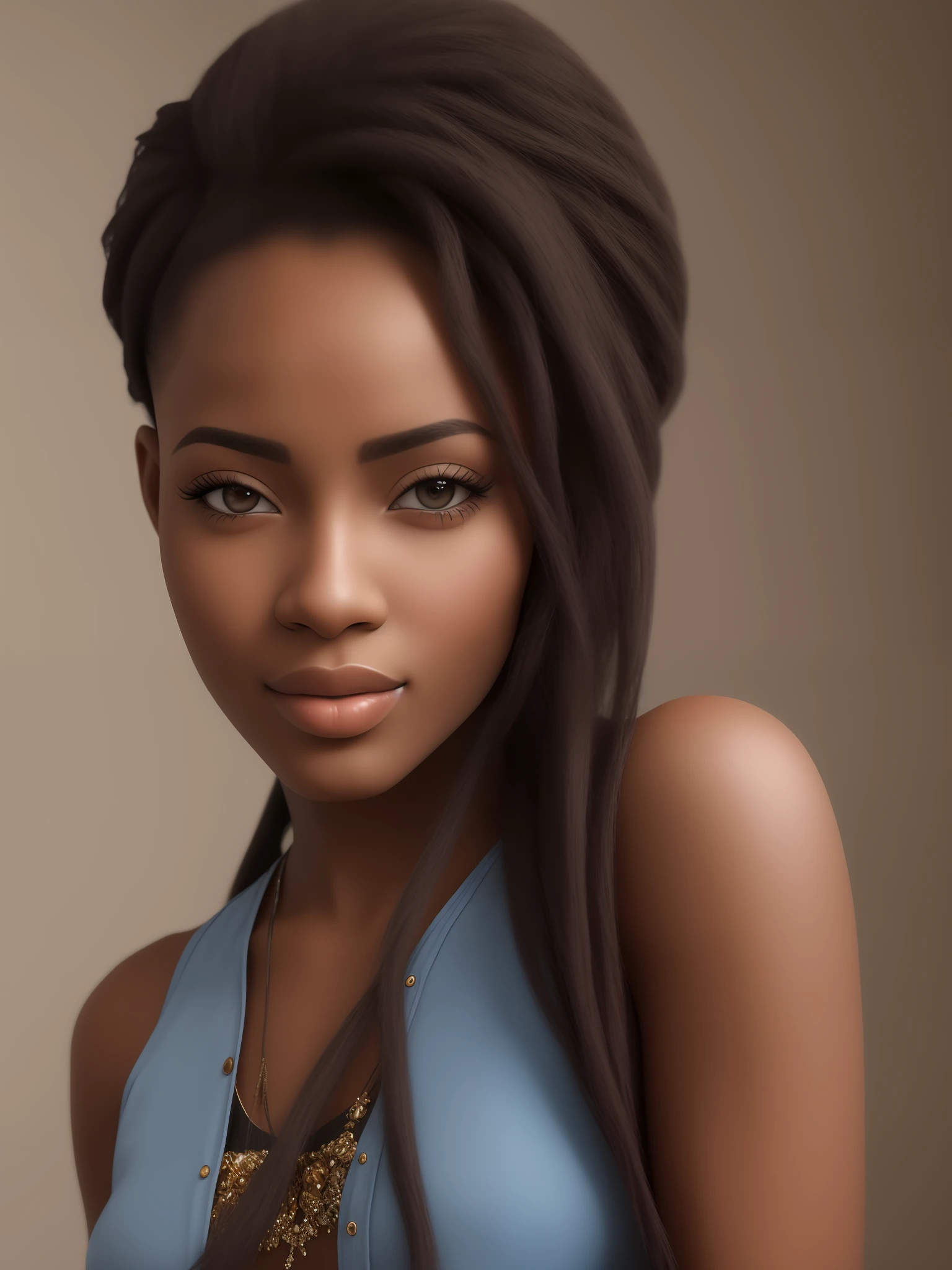 Realistic african Beautiful women, seductive 8k