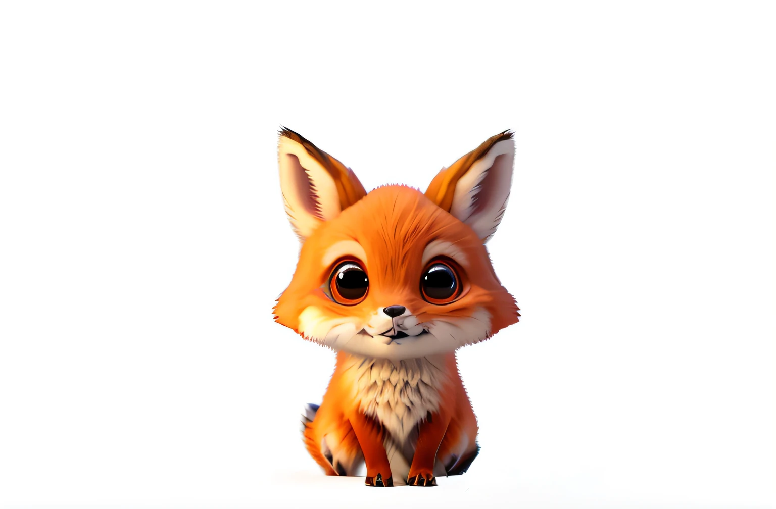 There is a cartoon fox with big eyes and a big nose, raposa bonito, animal raposa, raposa em miniatura, Fox de League of Legends Chibi, stylised fox - like appearance, tonic the fox, raposa digital, an anthropomorphic fox, anthropomorphic fox, animal bonito, painting digital adorable, Foxy, Raposas, fox ears illustration, arte digital bonito na floresta