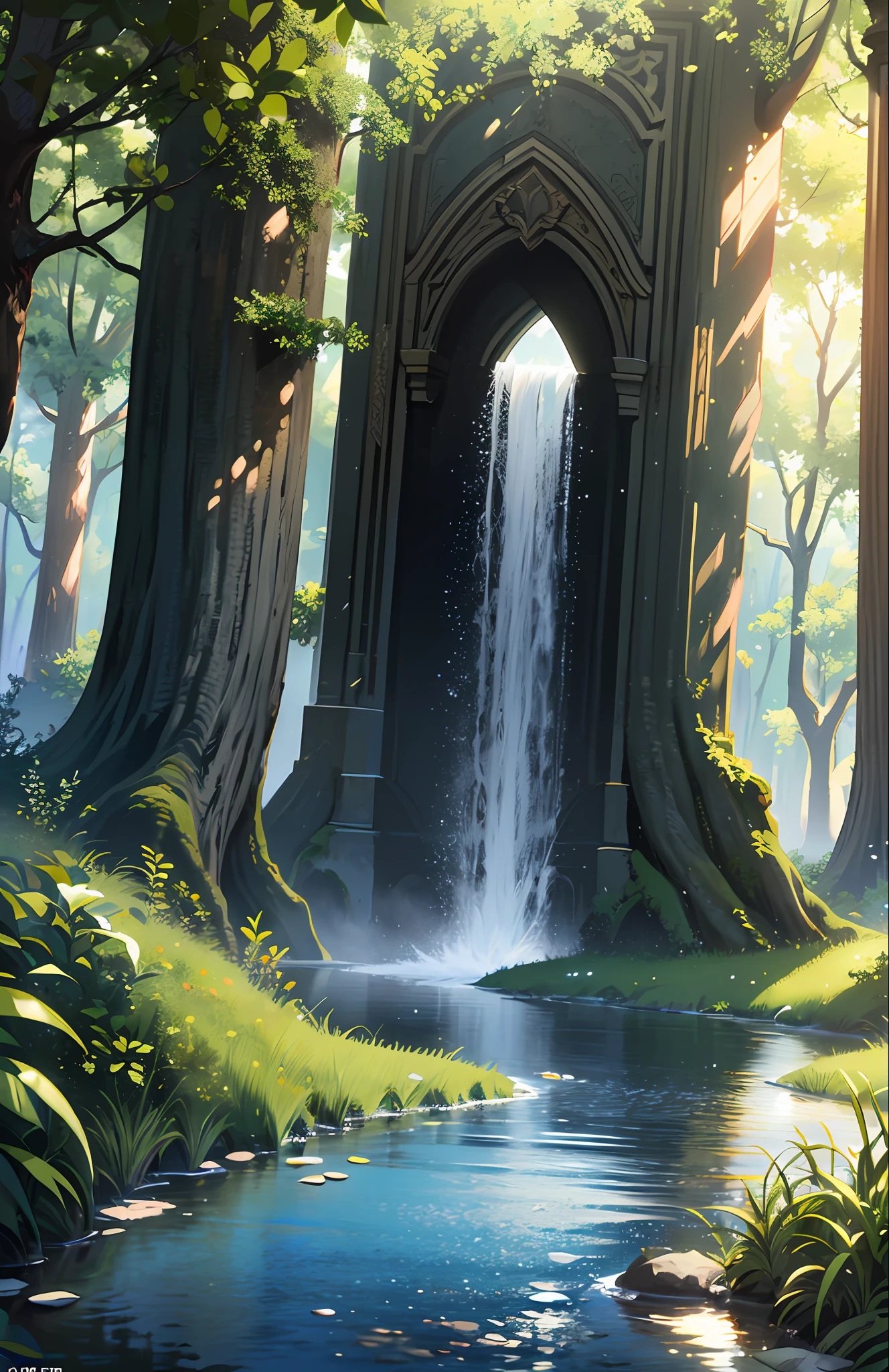 Masterpiece, best quality, (very detailed CG unity 8k wallpaper) (best quality), (best illustration), (best shadows) Nature', blue sea, light Tracking, super detailed, glare, cinematic light, soft light --v6