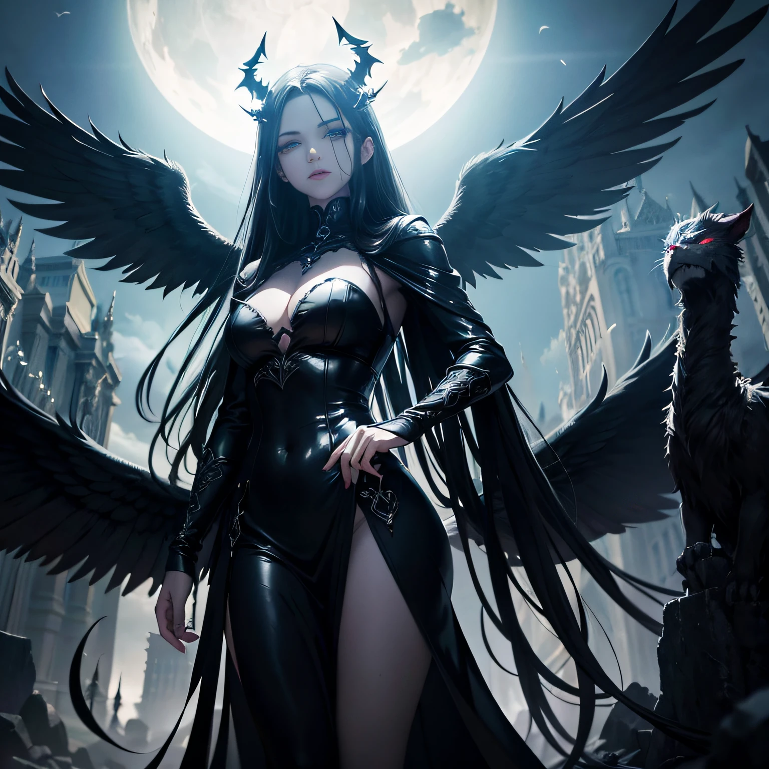 Evil Beings
evil spirit
Fallen from an angel
Seducing Humans
Pride and jealousy
Symbol of malice
Defeat in the end times
Islamic Lore
The conflict between the God of the good man and the God of the evil woman
Conflict with God　personification　Men are good　Women are evil　Woman with sharp eyes　３０age　Mystical　Fictional creatures　chimera