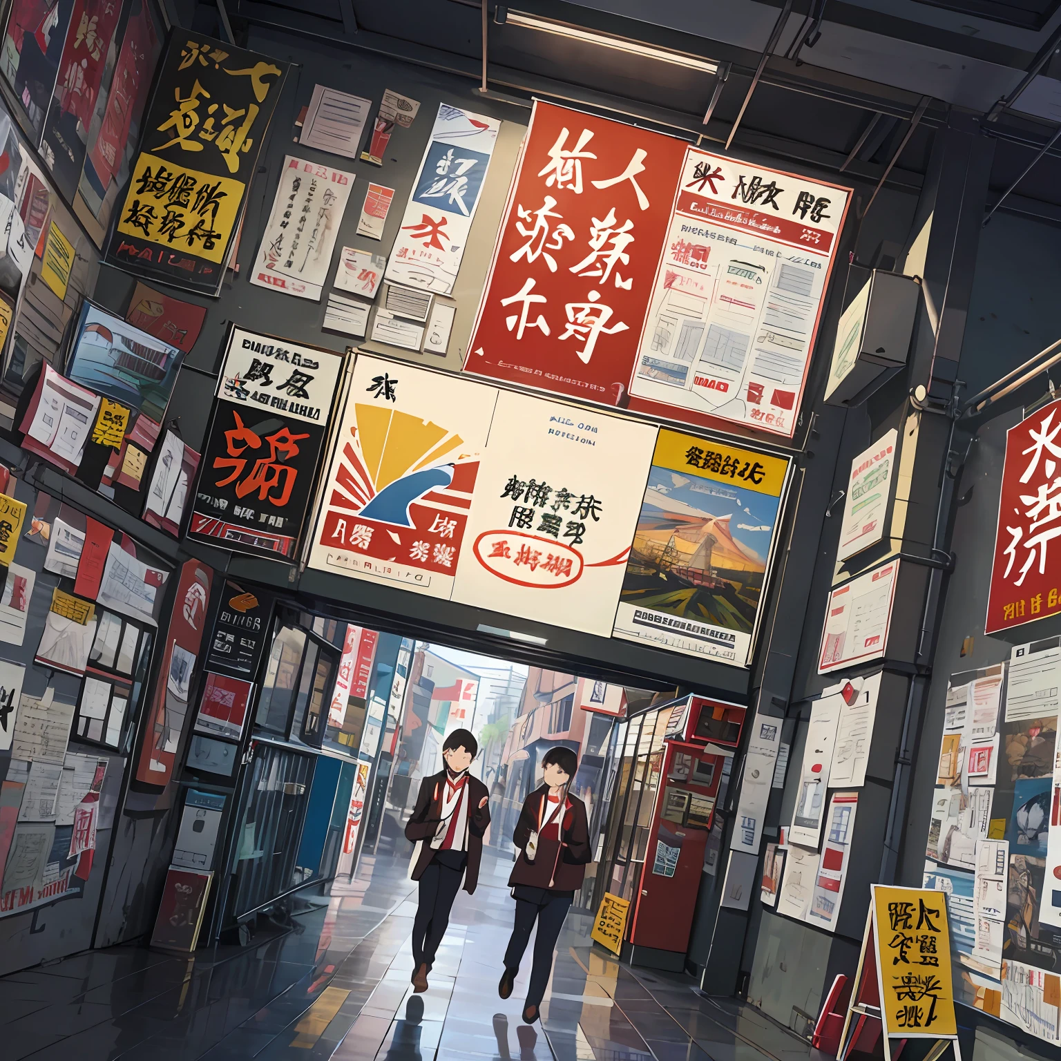 Propaganda Department Propaganda Poster Vitality Youth Reflects Campus Atmosphere Chinese The big headline is Propaganda Department