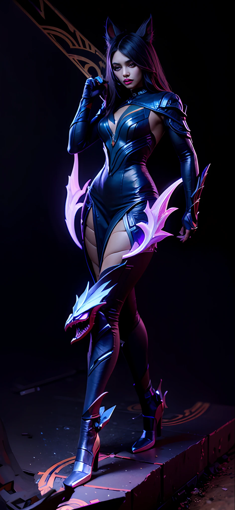Kasha in League of Legends,Realistic style,Real Human ,high qulity