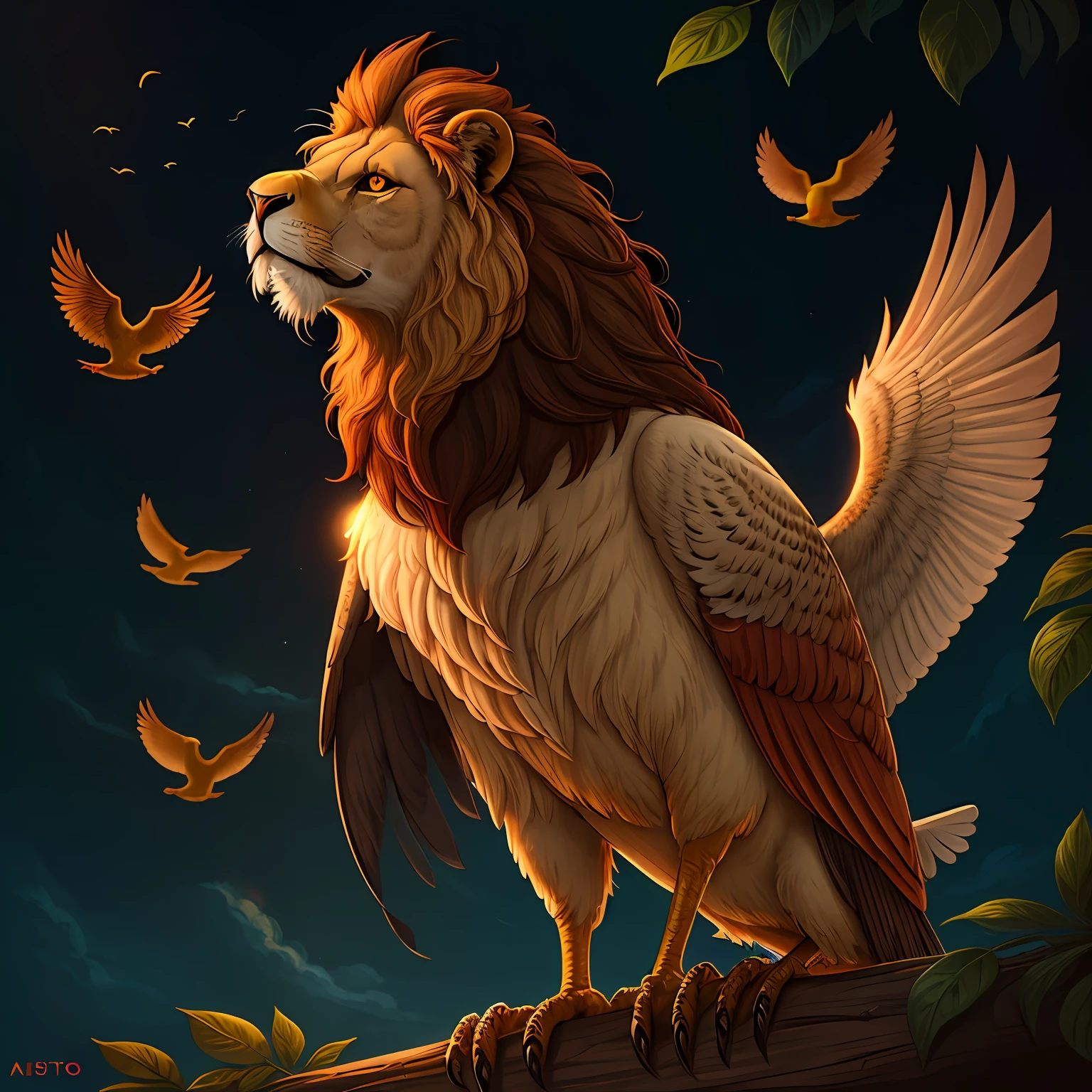 Lion bird --auto