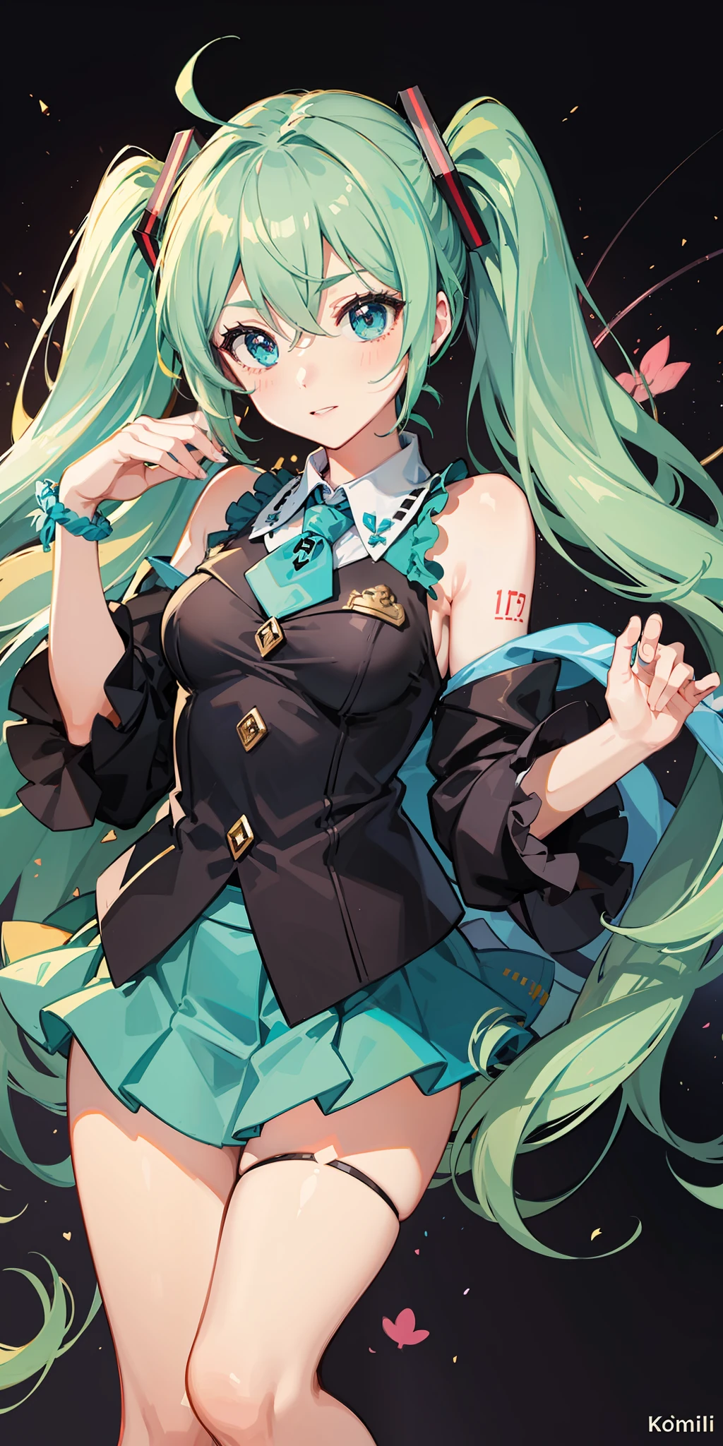 Htsunemiku and Komeiji Koishi,2girl tag