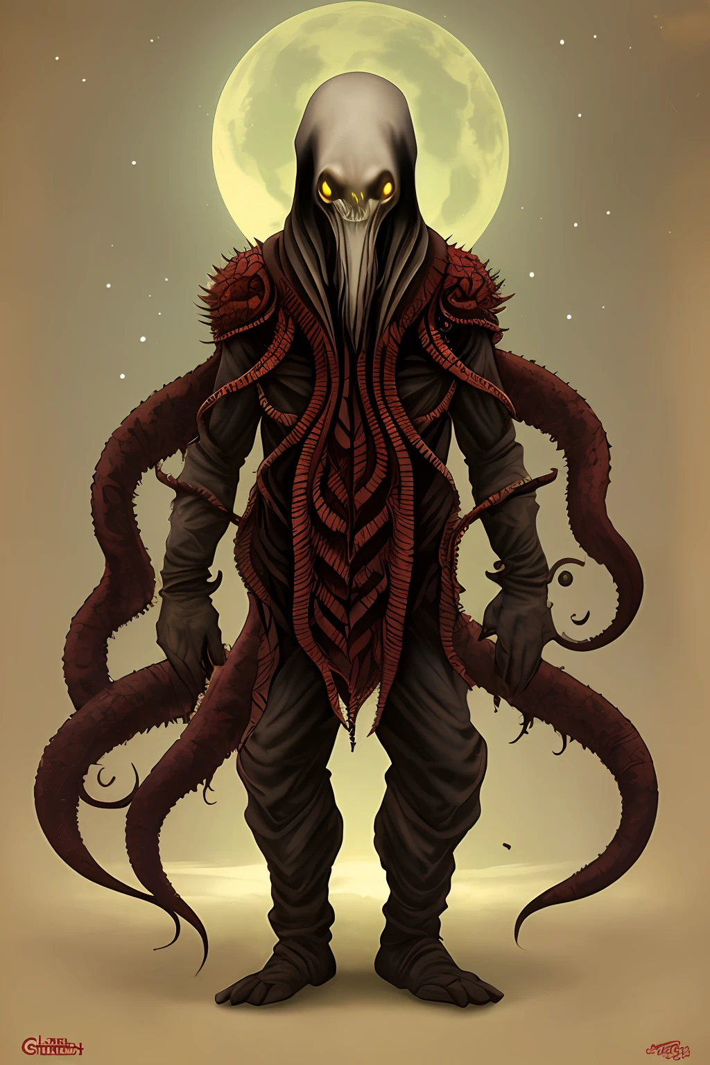 Sci-fi Ghost Cthulhu