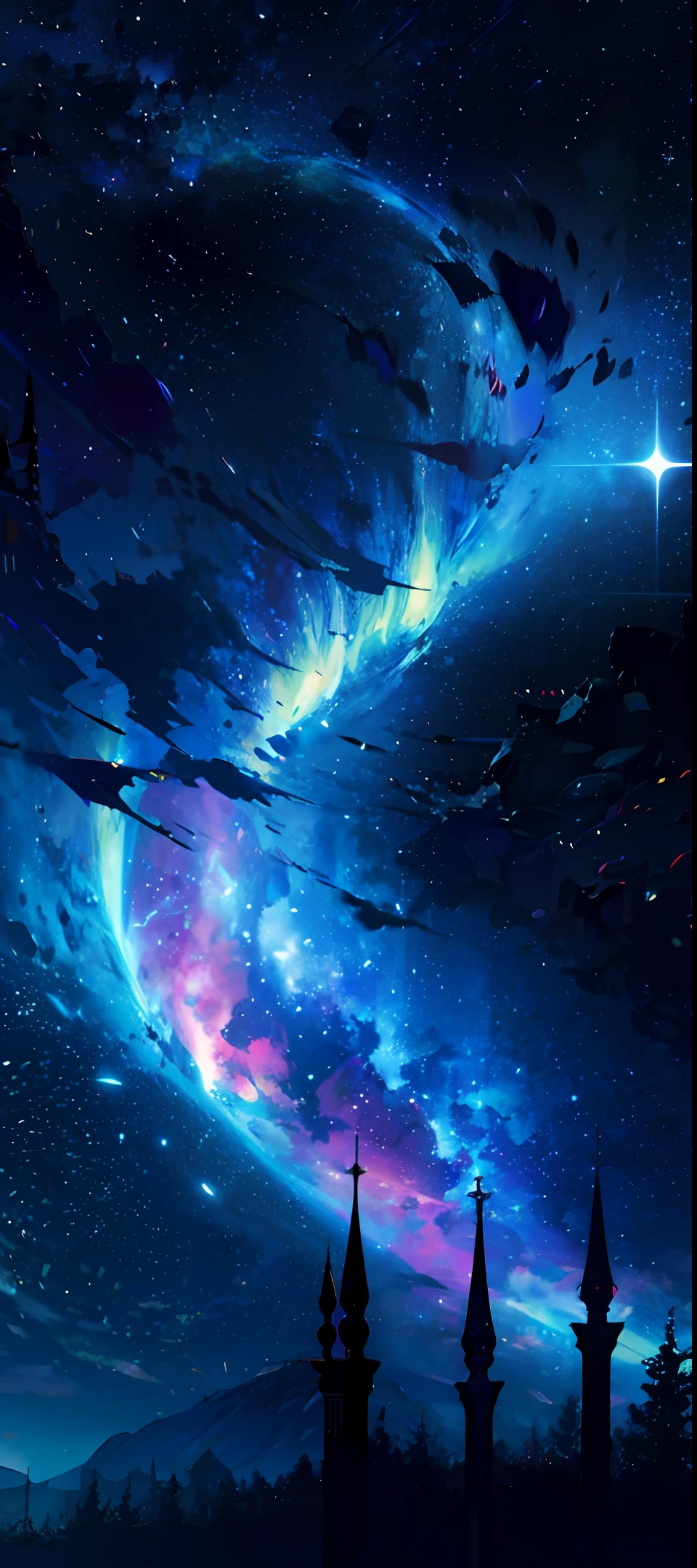 dream magical,Brilliant,starrysky,