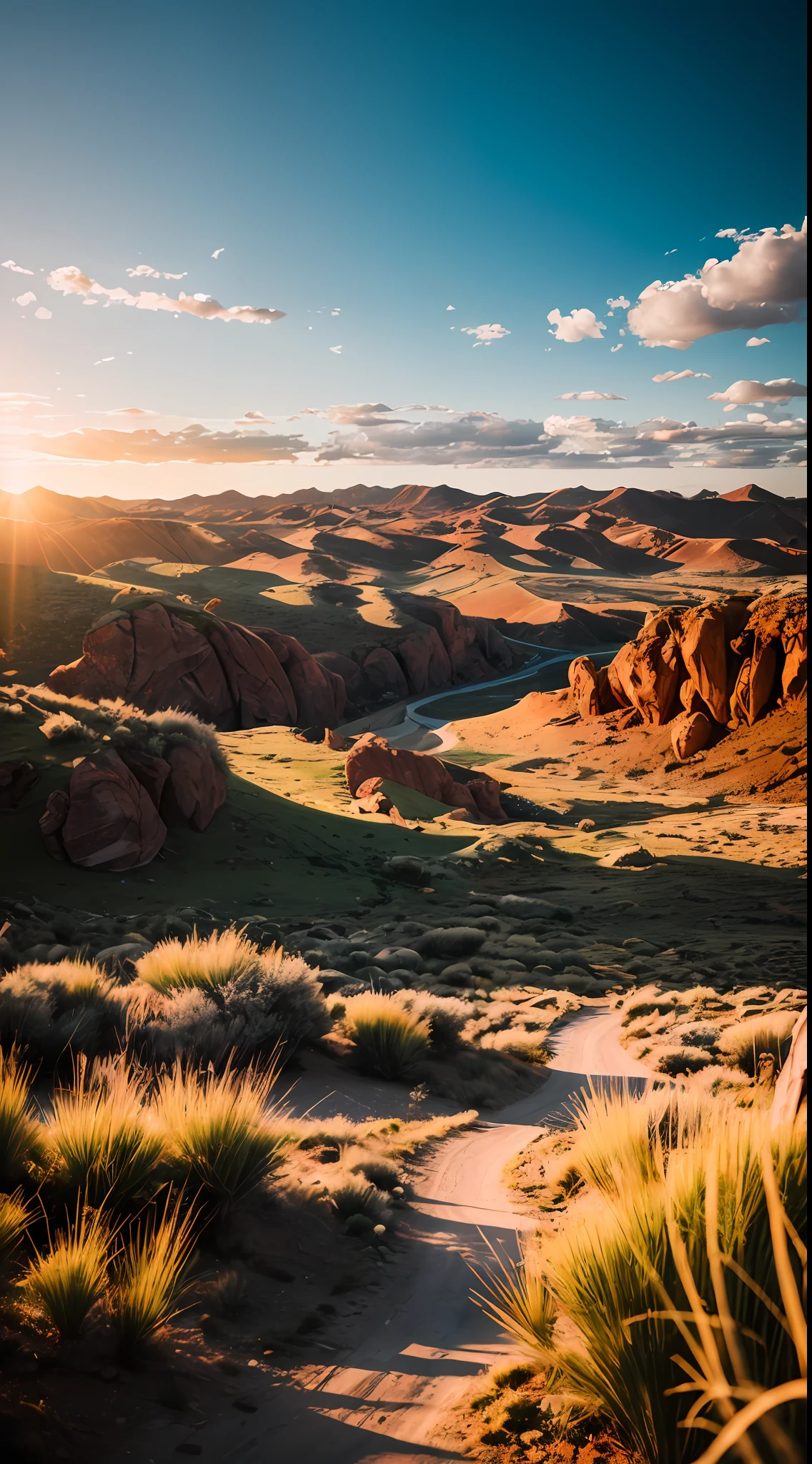 RAW photo of a landscape, small details, photorealistic, ultra-realistic photo, 8k uhd, dslr, soft lighting, high quality, film grain, Fujifilm XT3, (masterpiece) --auto