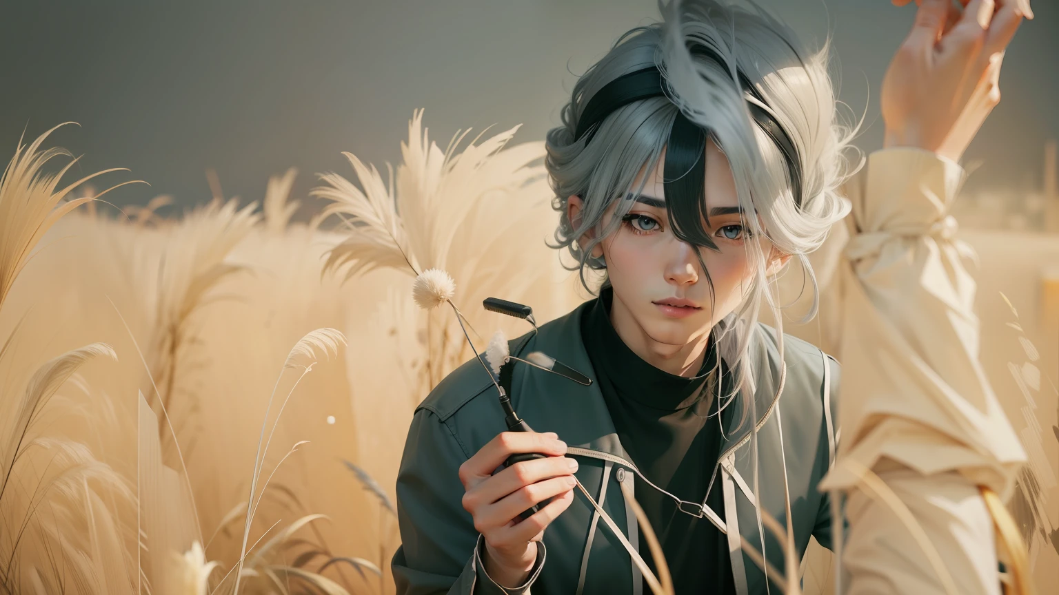 Change gray hair --auto