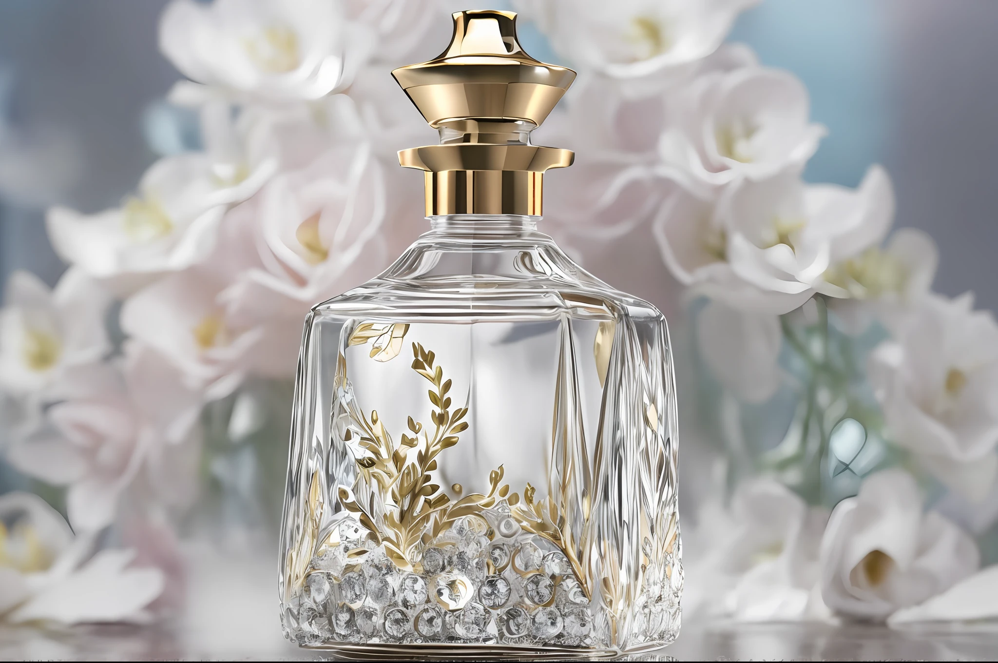 ((Masterpiece)), ((Best quality)), 8K, high detal, Ultra-detailed, Aromatherapy bottle design，Artistically，ellegance，crystal-clear，Fashionab，Popular love，trinkets，decor