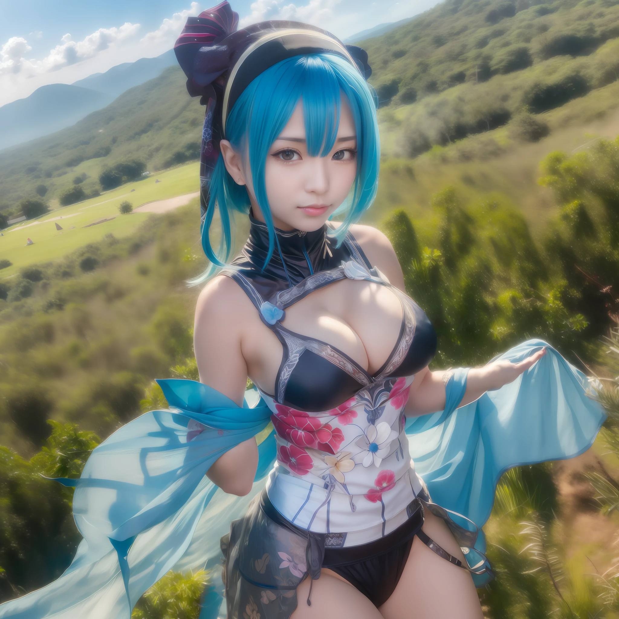 1 bela mulher, roupas japonesas, rabo de cavalo ,cabelo branco, olhos roxos, Magical Circle, fogo azul, chamas azuis, papel de parede, paisagem, sangue, respingos, profundidade de campo, noite, light particules, raios de luz, Sidelighting, coxas, fate (series ), genshin impacto, *****, jaqueta aberta, saia, coxas, nuvem