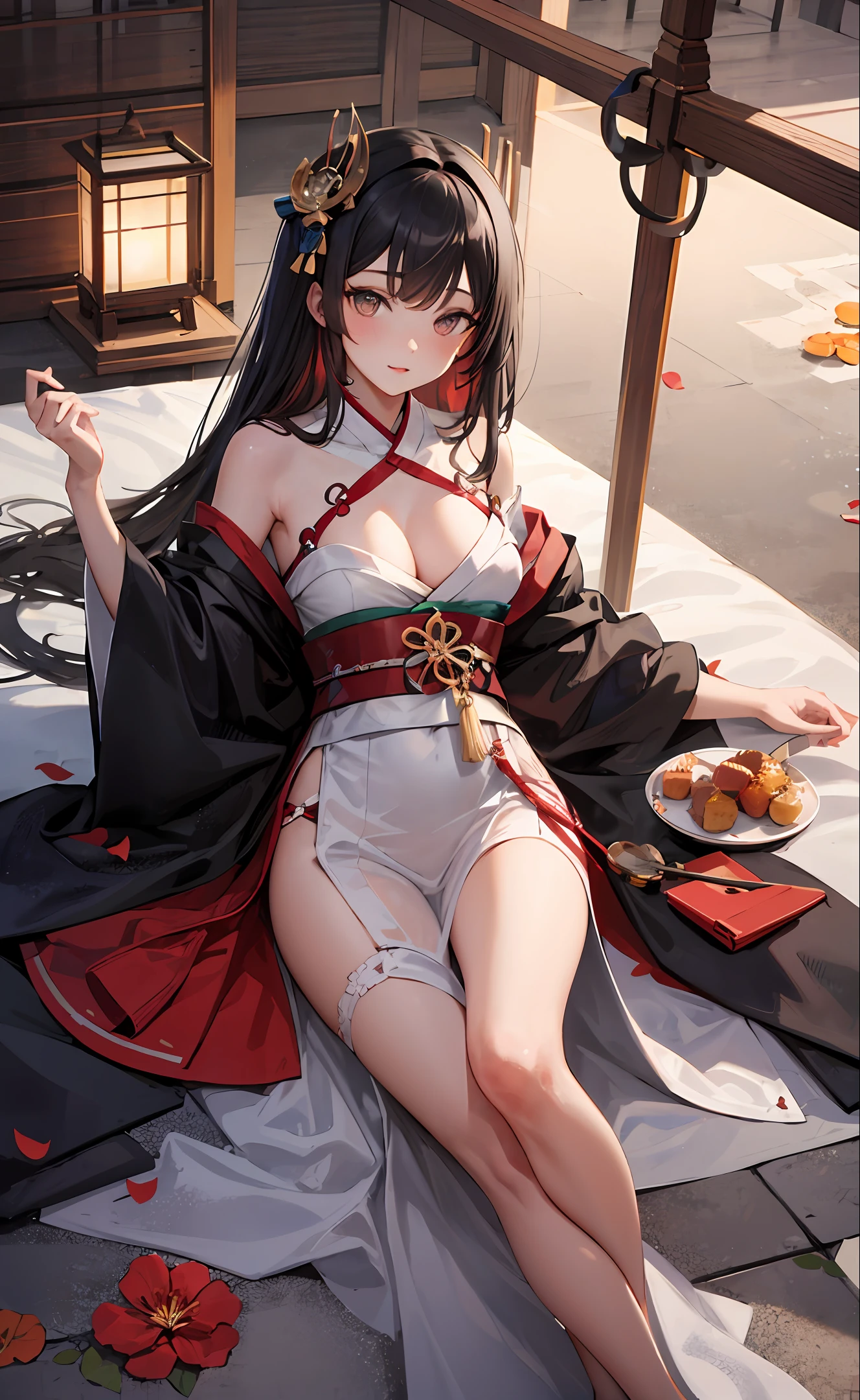 Perfect woman,nakeness,Perfect geisha,realisticlying,k hd,frontage,Open your legs,see-through transparent clothes