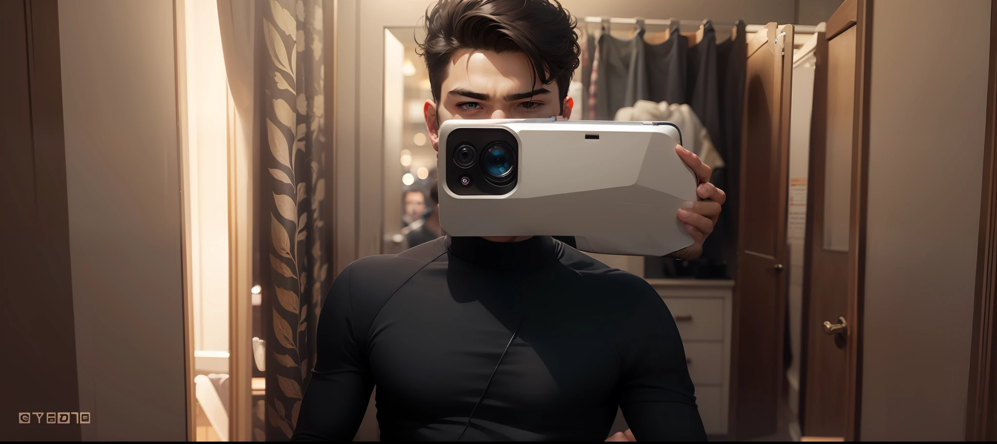 Change background, handsome boy realistic face,