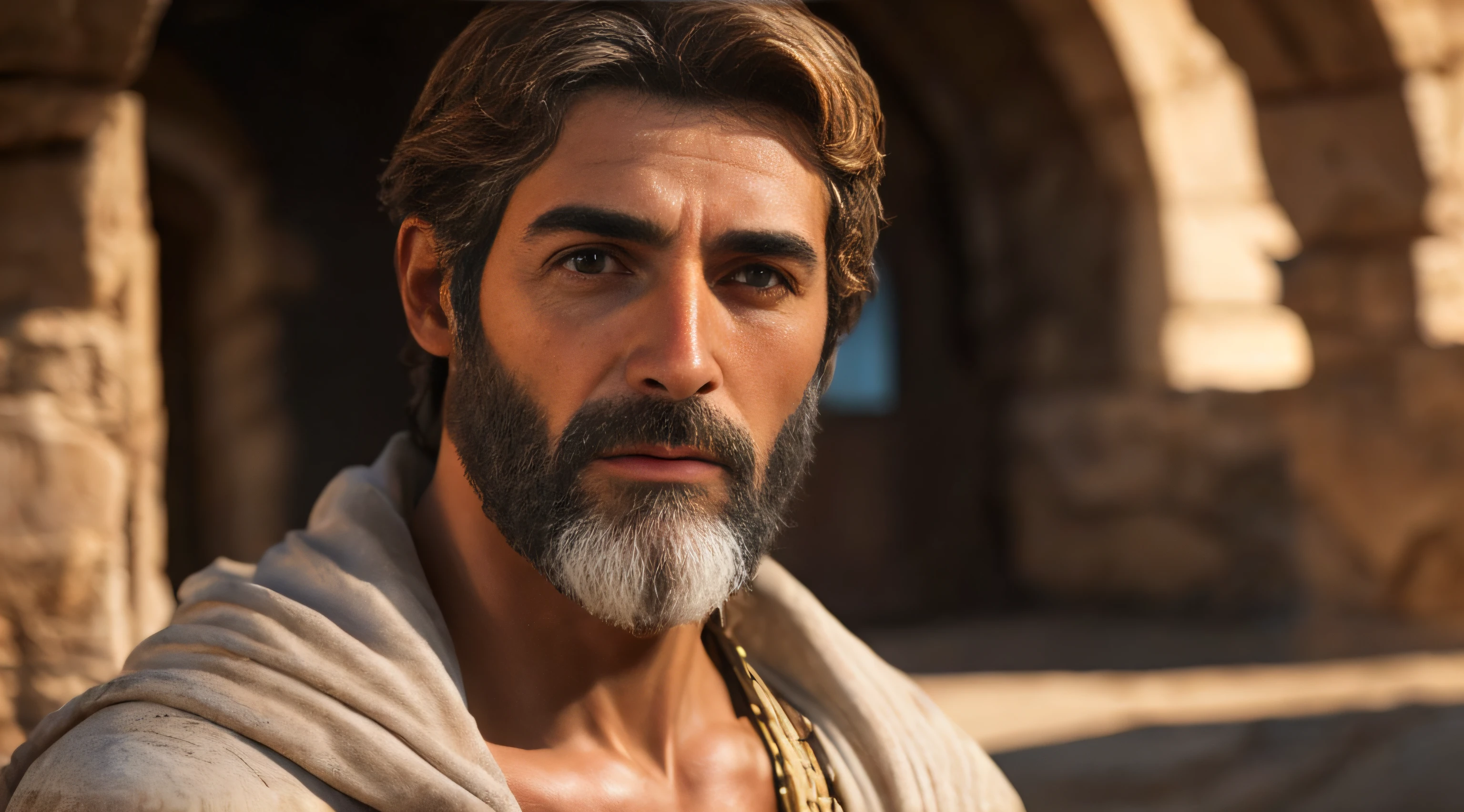 Ancient Israel、Biblical times、1st century、Biblical Stories、(((Short-haired men)))、((Healing the sick))、8K、Raw photography、top-quality、masterpiece:1.5、ultra-lightweighthigh-resolution、Photorealsitic:1.5、ciinematic light、soft volumetric lighting:1.5、realisitic、Photorealsitic:1、Detailed skin、profetional lighting、a picture、foco nítido、detaileds、profetional lighting、photon maping、detailed and intricate environment、ighly detailed、top-quality、Artistic photography、photorrealistic concept art、soft natural volumetric cinematic perfect light、Midjourney、Detailed hand、