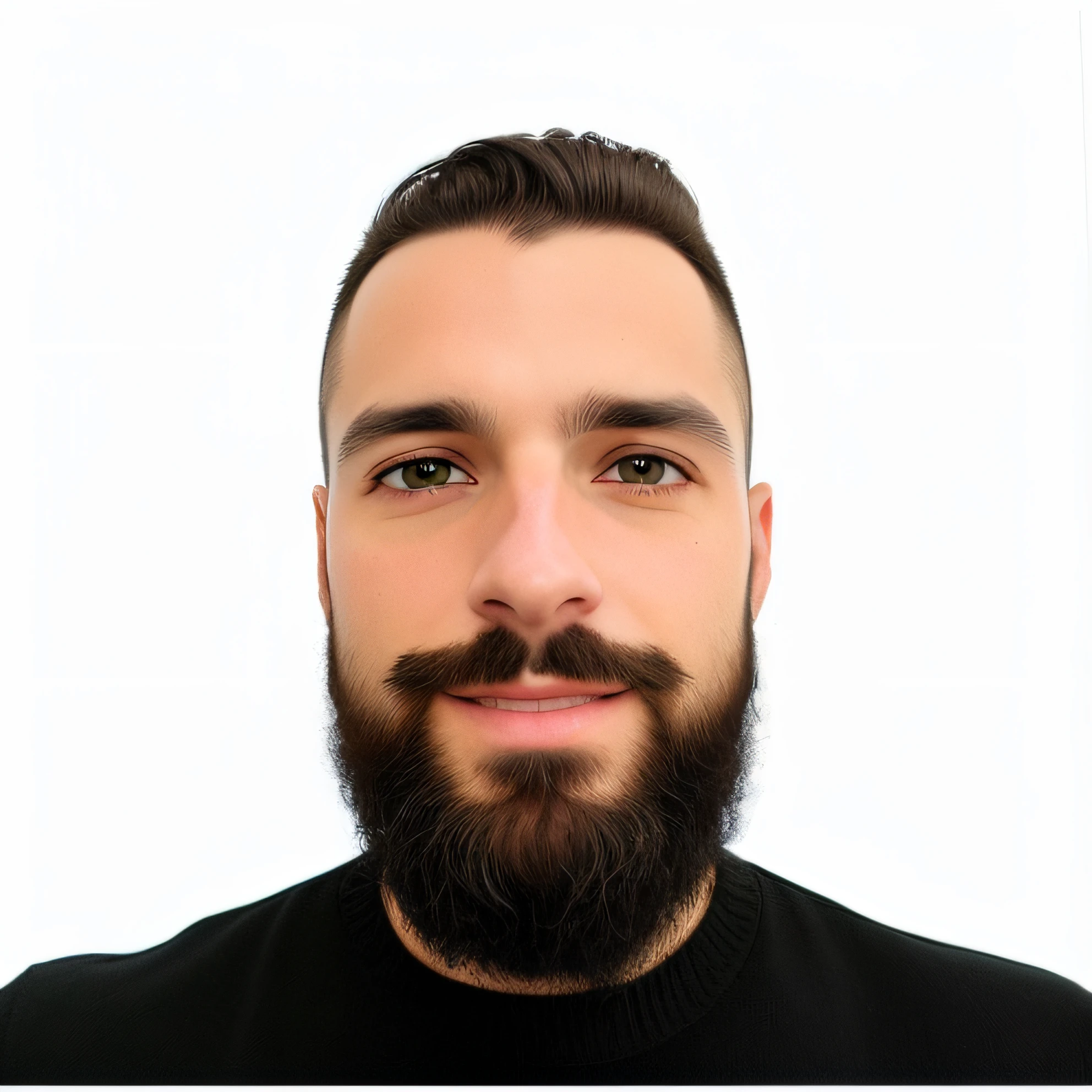 There's a man with a beard and a black sweater, Marco Plouffe, chorando, sofrendo, olhos castanhos, foto de perfil profissional, Romain Jouandeau, Alexandros Pyromallis, edin durmisevic, Postagem no Reddit, david rios ferreira, Michal, Condutor de Ene, marco bucci, imagem profissional, Directed by: Adam St. Pedro --auto