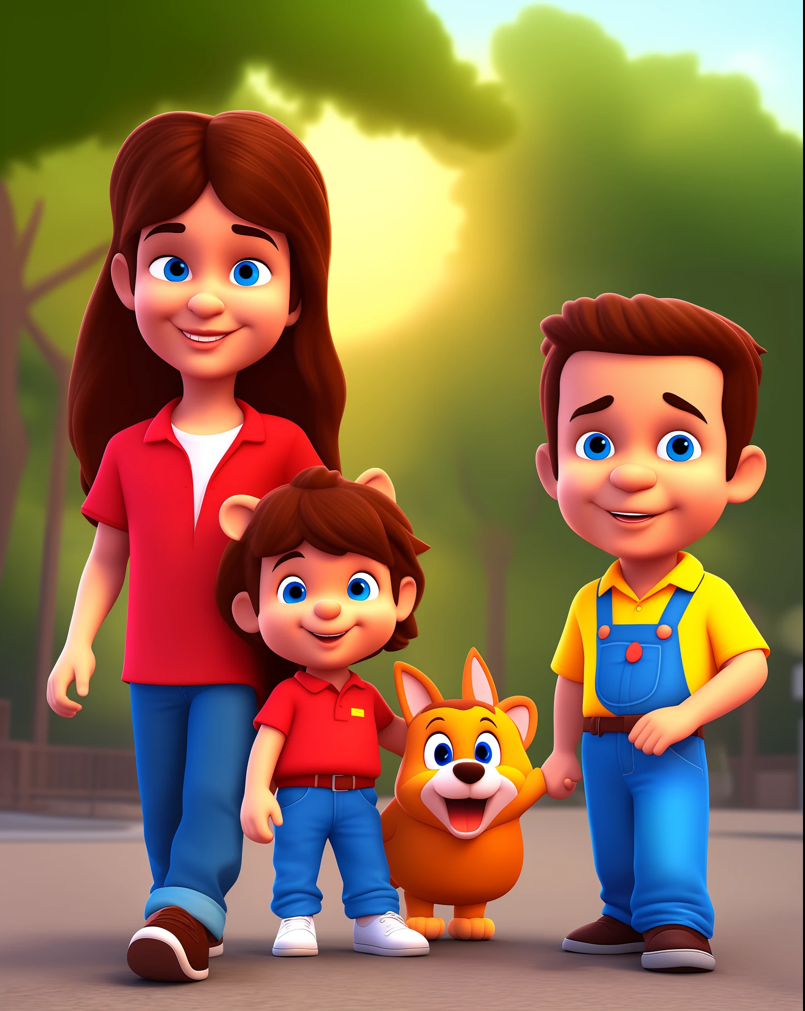 3d cartoon photo