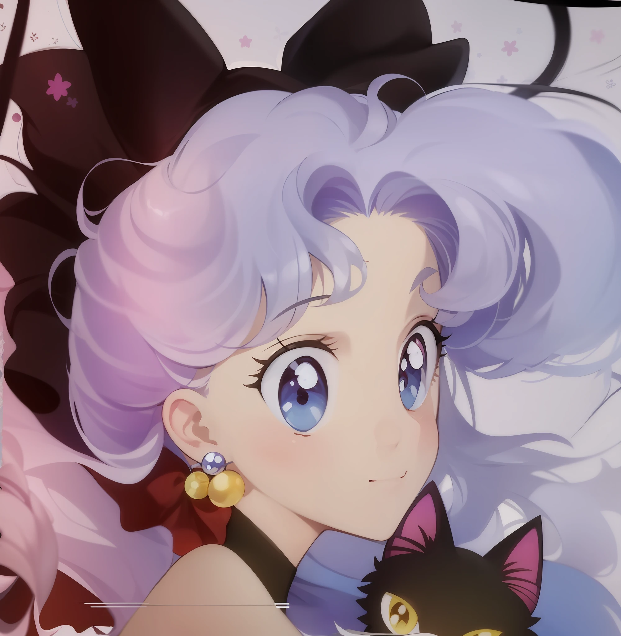 Fill in the nose and eyebrows on the face