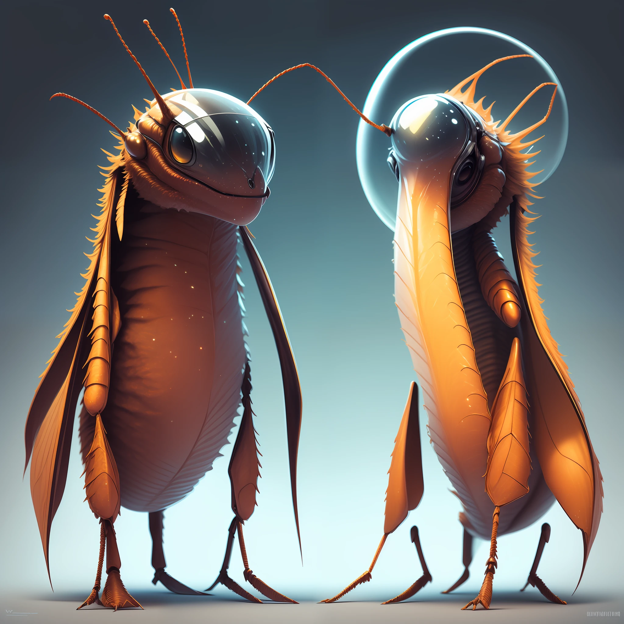 Insect anthropomorphic aliens thing