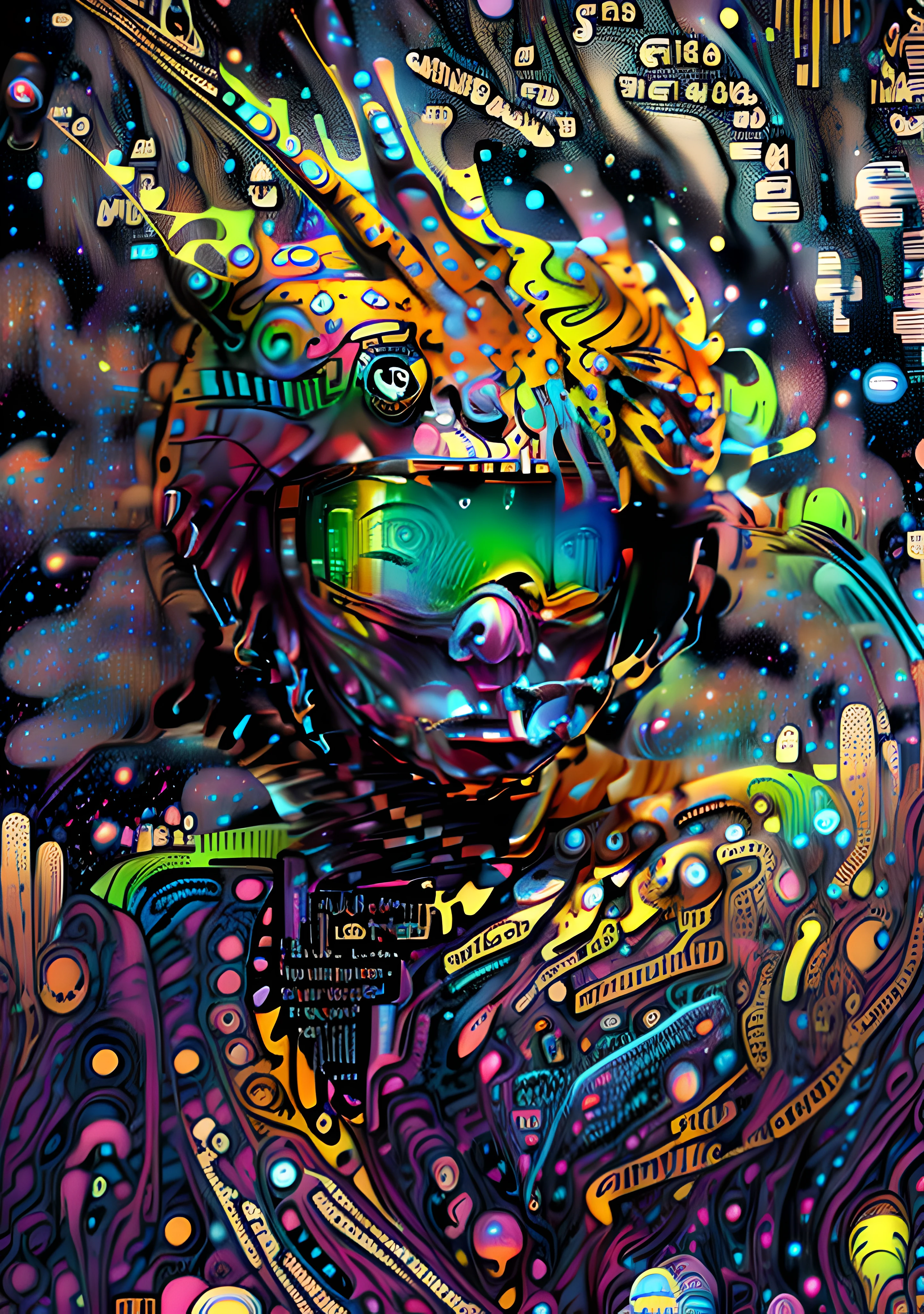 (High resolution, incredibly detailed, masterpiece), intricate close up portrait of a beutifull dragon with inside his eye the universe and stars ,beautifull face,in space , featuring fractal geometry in (vibrant colors:0.6), set against a (galactic background:1.8), bringing together complex, mesmerizing shapes and patterns,dmt ,fractal art,stars and galaxies