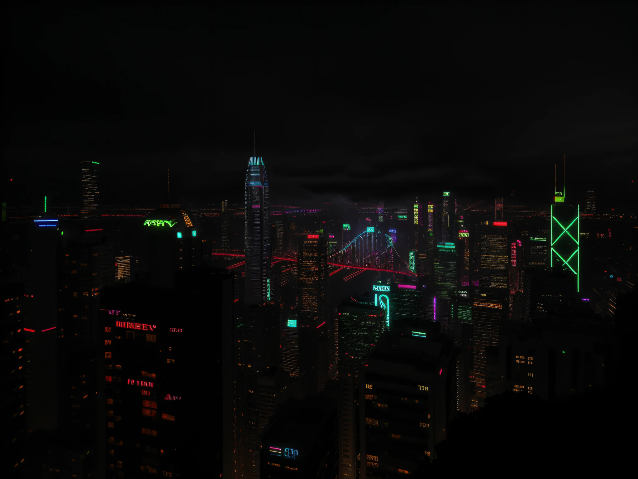 Make your photos more cyberpunk,More neon billboards and logos can be added,Make the picture brighter,There are volumetric fog as well as halos,steampunc,Retro-Future,Synth waves,The night sky of the city is lit up,The picture is brighter,Realiy,tmasterpiece,cinematic style,Ultra high quality,超高分辨率。