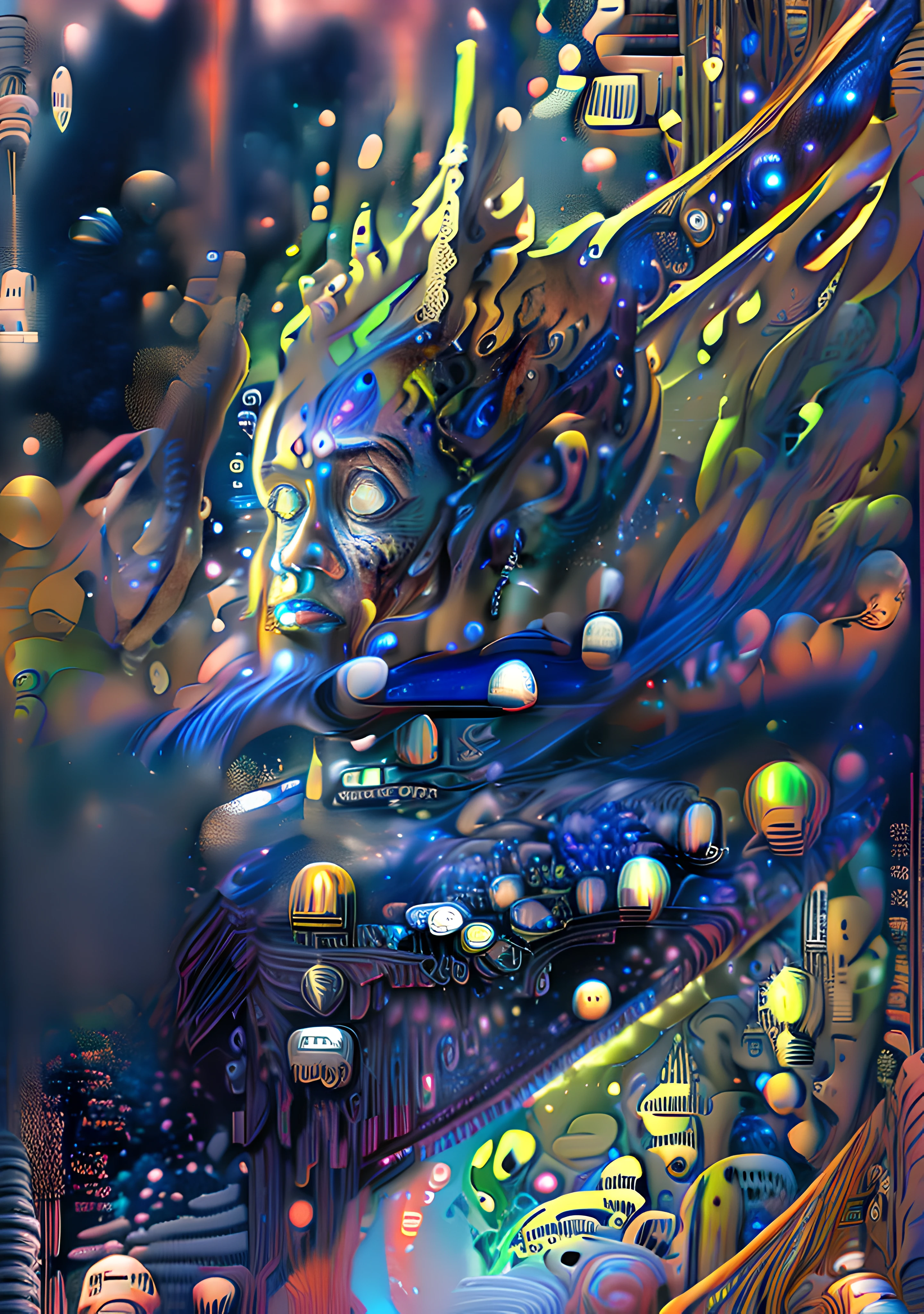 (High resolution, incredibly detailed, masterpiece), intricate close up portrait of a beutifull dragon with inside his eye the universe and stars ,beautifull face,in space , featuring fractal geometry in (vibrant colors:0.6), set against a (galactic background:1.8), bringing together complex, mesmerizing shapes and patterns,dmt ,fractal art,stars and galaxies