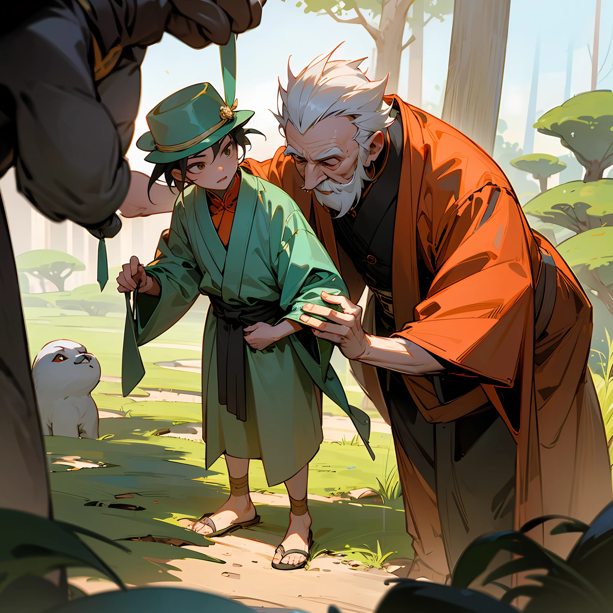 One day，Li Hao met a mysterious old man on the street。The old man gave him an ancient jade pendant，And mysteriously said:"This one
Yupei，Unlocking your potential，Take you on an extraordinary path。” --auto