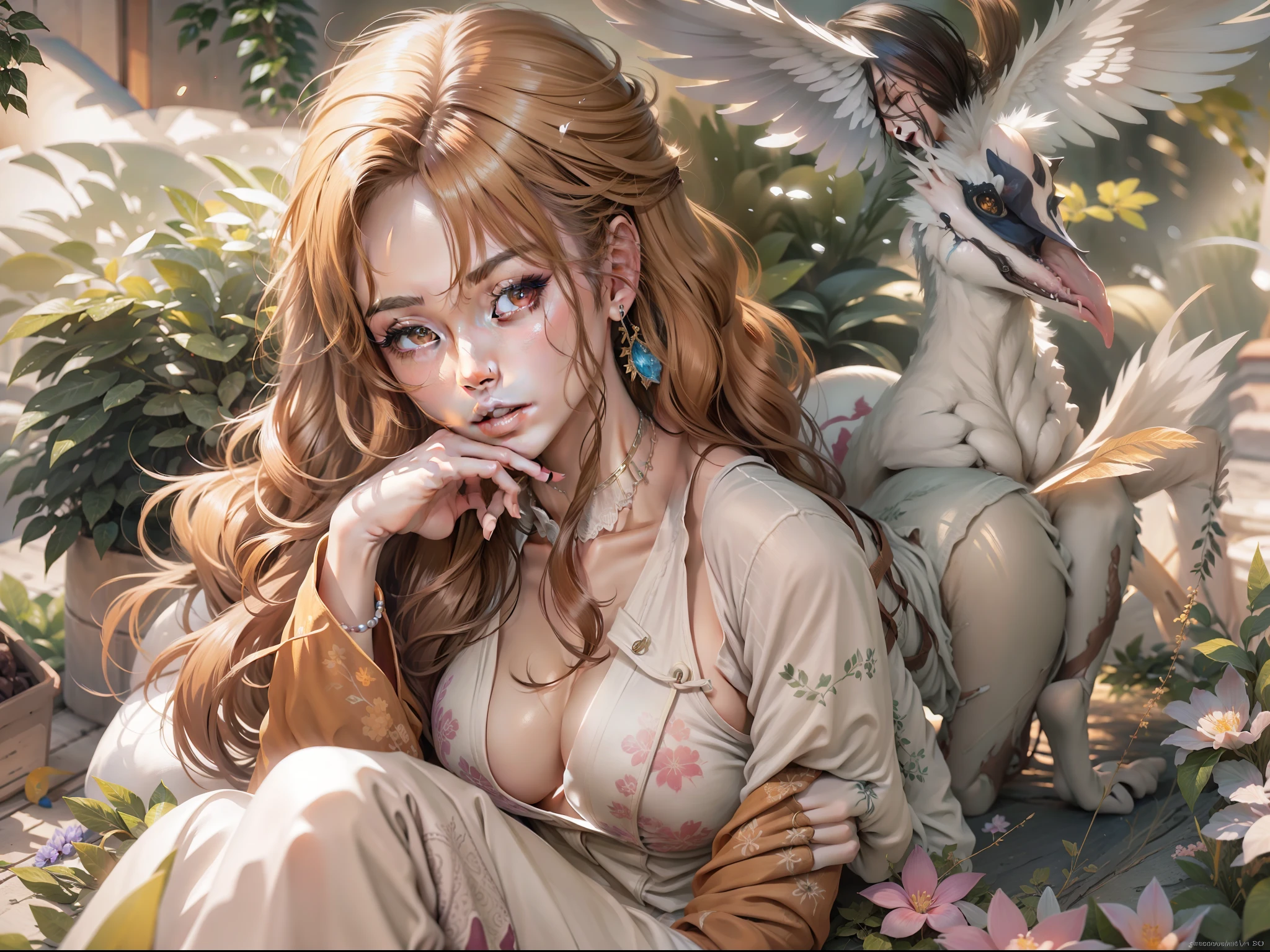 Beautuful Women，nakeness，Kizi，realistic art style