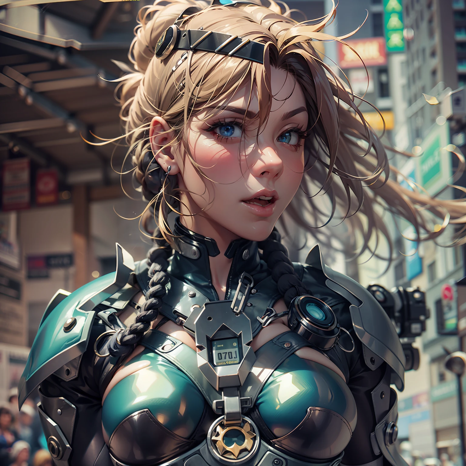 mature female synthetic Armored Suit GSDF cyborgs "full-body prosthesis" augmented-cybernetic strange Urban sundrop chaos Scene transparent "Motoko Kusanagi" contre-jours "Heavy Metal" Devastating Will-o'-the-wisp war cyberpunk battle "luis Royo" jukebox Commander African Goddess dazzling slow-motion walk Cosplay Major decorated "Scarlett Johansson" "Tina Turner" "Batou" Shirow's Pilots jacket cow-boy emblème "Ghost_in_the_shell" écusson key sunLight intricate luminescence volumetric ultra:1.5 pro-Photorealistic:1.5 optimaux:1.5 qualities:1.5 details:1.5 precise:1.5 reflex:1.5 max:1.5 resolution:1.5 perfection:1.5 graduates:1.5 nettetés:1.5 improved:1.5 Octane_rendues:1.5 opengl-shaders:1.5 UHD XT3 16K DSLR HDR UnrealEngine5 ombres profondeurs:1.5 analogiques color-coded:1.5 3DCG cgi vfx sfx fkaa txaa rtx ssao Symmetrical Body Athletic hairstyle bangs:1.3 extatiques Tanned Skin Face sensuel Effects Cheekbones Glushing Embarrassed:1.5 eye-liner saphirs saturate:1.5 beaux:1.5 dark eyes black pupils brown iris lazulis turquoise open mouth teeth obvious smiles Floating Jacket Fixed Eccentric Cape Levitating Shoulders-Off Shirt Lace Clavicles White Papillotes embroidered breasts varied pointed:1.37 satin bikini:1.5 corsait navy thick leathers felt skirts:1.5 matching ample swinging spinels navel:1.3 waist belt-chastity padlock Gold silver agate pubis bristles scarlet pubis-hairy indigo underwear:1.5 Snap garters thighs legs gothic stainless steel boots decorated onyx fleuraison incandescentes CGSCOSITY toys Cristallines Truck Mecha robot magic heart:1.5 hearth rubis invoques:1.5 Tachikoma (EOS R6 135mm 1/1250s f/2.8 ISO400) fullbodye Mécanisés adaptable Canon-ion flash blow glow mannequins dramatic opale Saber straight fully dressed armor heavy chrome metallic flat rune lava bands helmet-antenne Tourmaline glyphes plasma brasses cuivres chef-d&#39 equirectangular background 360 Earth outdoor:1.5 engravings tattoo (par Michelangelo) Bruce Weber girls varied:1.5 nsfw etc.