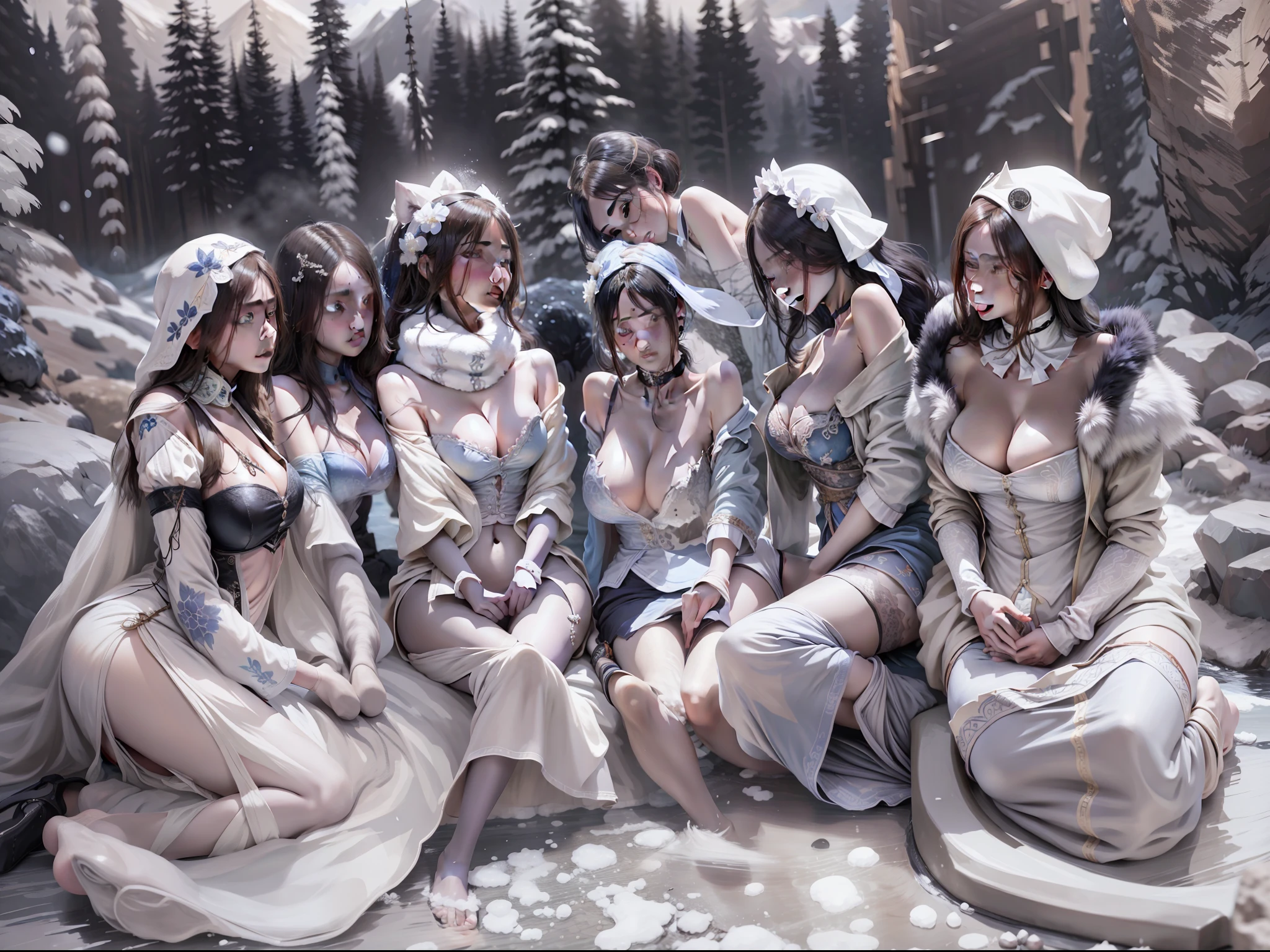 Beautuful Women,nakeness,Big Mountain