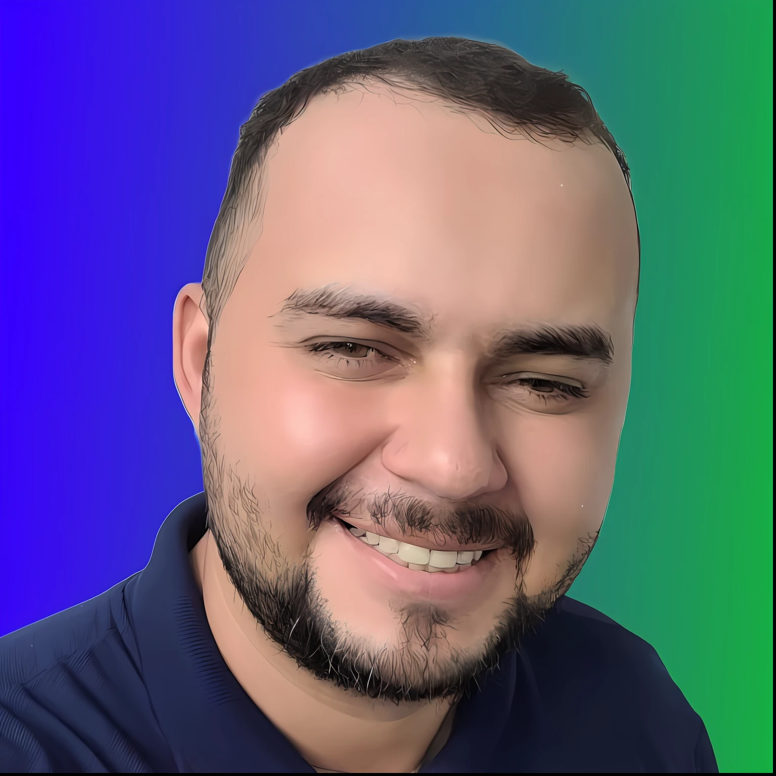 There is a man with a smiling beard and wearing a blue shirt, foto de perfil profissional, david rios ferreira, imagem profissional, icaro carvalho, foto de perfil headshot, caio santos, imagem do avatar, daniel mirante, andres rios, Dan dos Santos, foto de perfil profissional, Cristiano Orrillo, victor maristane, Brian Pulido, danilo torres