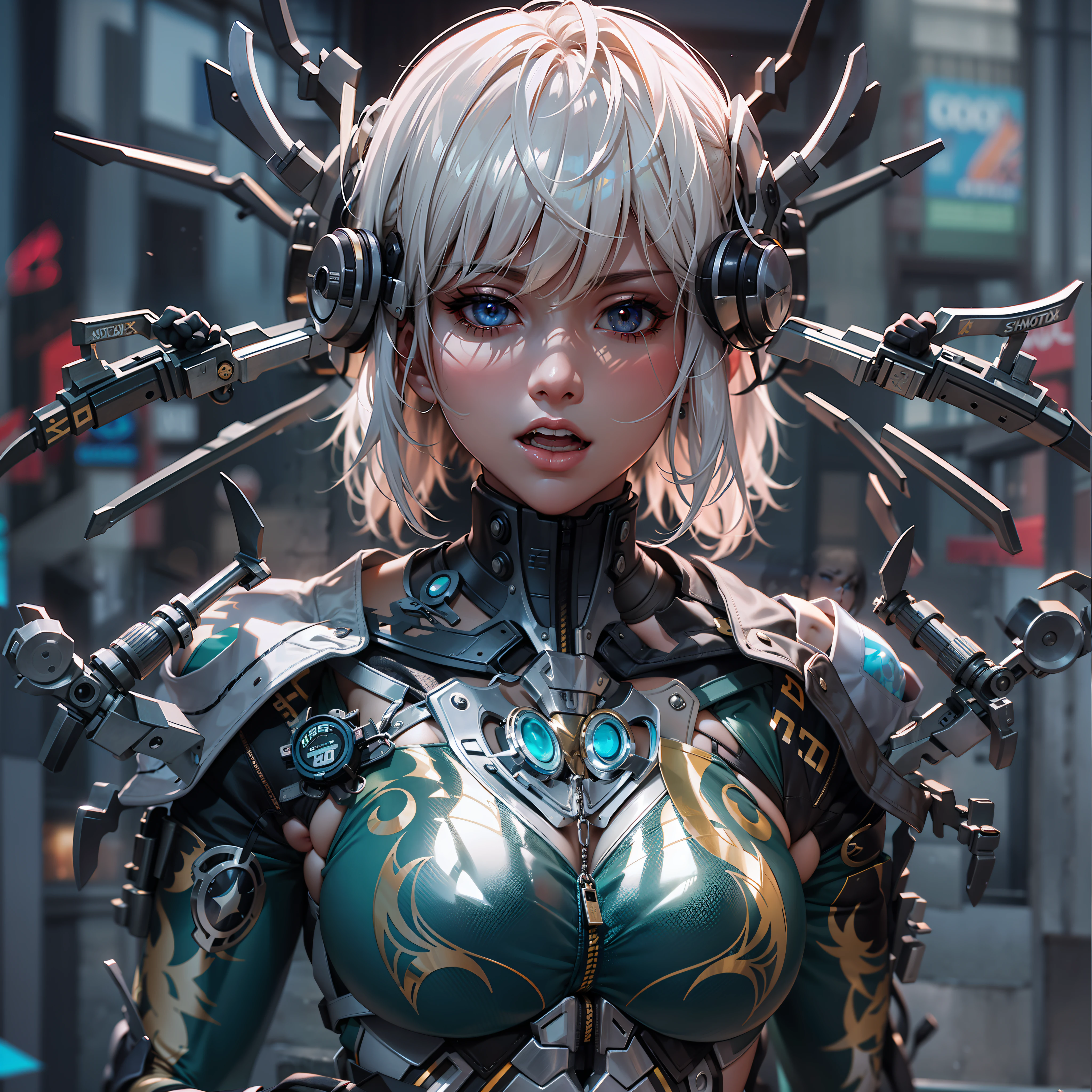 mature female synthetic Armored Suit GSDF cyborgs "full-body prosthesis" augmented-cybernetic strange Urban sundrop chaos Scene transparent "Motoko Kusanagi" contre-jours "Heavy Metal" Devastating Will-o'-the-wisp war cyberpunk battle "luis Royo" jukebox Commander African Goddess dazzling slow-motion walk Cosplay Major decorated "Scarlett Johansson" "Tina Turner" "Batou" Shirow's Pilots jacket cow-boy emblème "Ghost_in_the_shell" écusson key sunLight intricate luminescence volumetric ultra:1.5 pro-Photorealistic:1.5 optimaux:1.5 qualities:1.5 details:1.5 precise:1.5 reflex:1.5 max:1.5 resolution:1.5 perfection:1.5 graduates:1.5 nettetés:1.5 improved:1.5 Octane_rendues:1.5 opengl-shaders:1.5 UHD XT3 16K DSLR HDR UnrealEngine5 ombres profondeurs:1.5 analogiques color-coded:1.5 3DCG cgi vfx sfx fkaa txaa rtx ssao Symmetrical Body Athletic hairstyle bangs:1.3 extatiques Tanned Skin Face sensuel Effects Cheekbones Glushing Embarrassed:1.5 eye-liner saphirs saturate:1.5 beaux:1.5 dark eyes black pupils brown iris lazulis turquoise open mouth teeth obvious smiles Floating Jacket Fixed Eccentric Cape Levitating Shoulders-Off Shirt Lace Clavicles White Papillotes embroidered breasts varied pointed:1.37 satin bikini:1.5 corsait navy thick leathers felt skirts:1.5 matching ample swinging spinels navel:1.3 waist belt-chastity padlock Gold silver agate pubis bristles scarlet pubis-hairy indigo underwear:1.5 Snap garters thighs legs gothic stainless steel boots decorated onyx fleuraison incandescentes CGSCOSITY toys Cristallines Truck Mecha robot magic heart:1.5 hearth rubis invoques:1.5 Tachikoma (EOS R6 135mm 1/1250s f/2.8 ISO400) fullbodye Mécanisés adaptable Canon-ion flash blow glow mannequins dramatic opale Saber straight fully dressed armor heavy chrome metallic flat rune lava bands helmet-antenne Tourmaline glyphes plasma brasses cuivres chef-d' equirectangular background 360 Earth outdoor:1.5 engravings tattoo (par Michelangelo) Bruce Weber girls varied:1.5 nsfw etc.