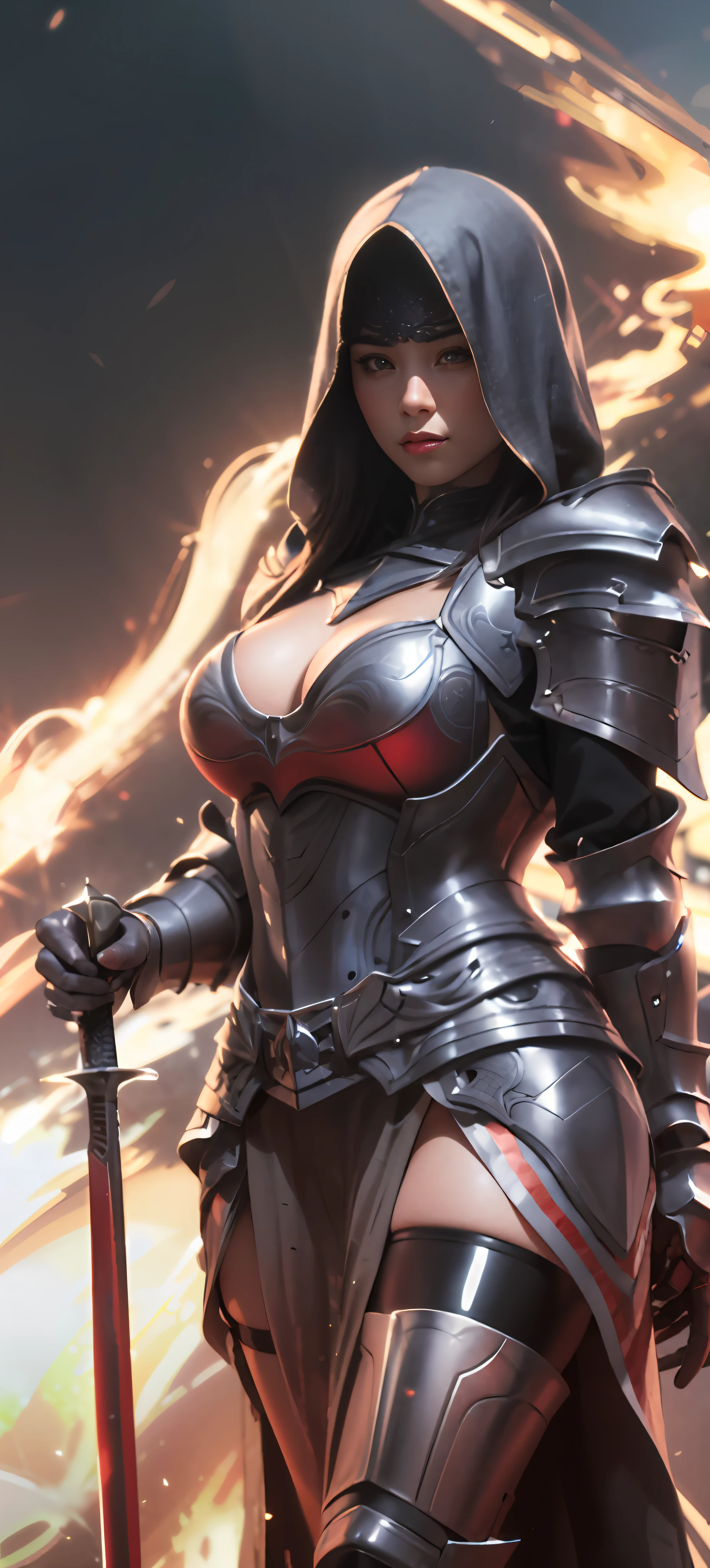 a close up of a woman in armor holding a sword, artgerm detailed, Extremely detailed Artgerm, fantasy paladin woman, art-style, artgerm 4 k, Artgerm et WLOP, concept-art | Art germ, Art germ. High detail, ?????? armor female knight, of a beautiful female knight