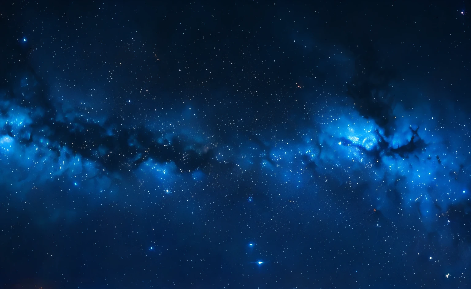 an intergalactic nebula on a blue background of stars, High Detail, dramatic, obra-prima de melhor qualidade, fotorrealista, detalhado, 8k, HDR, retroiluminação, foco nítido