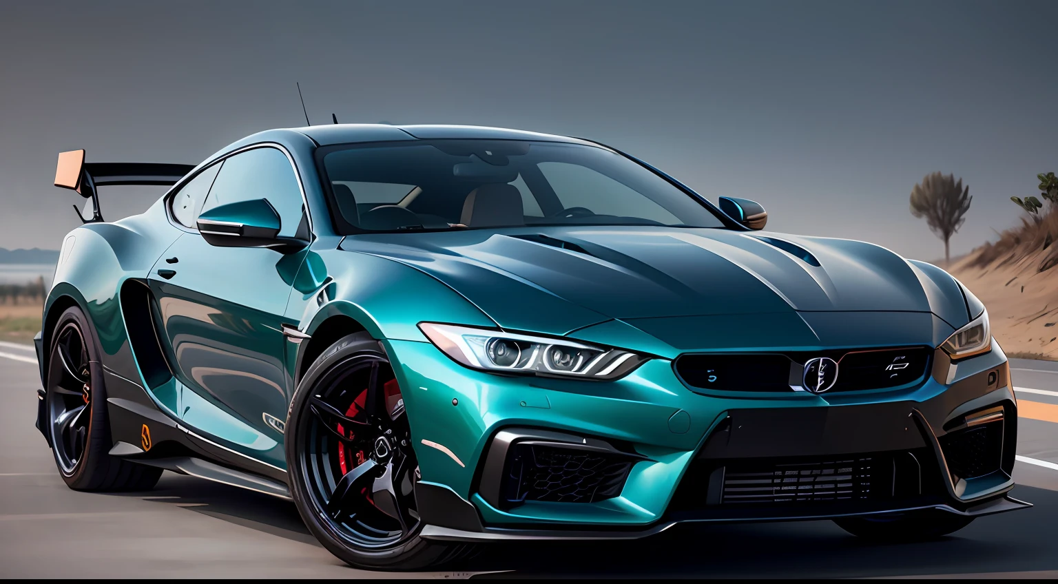 Make a car, em alta qualidade, realista, futurista, hd --auto