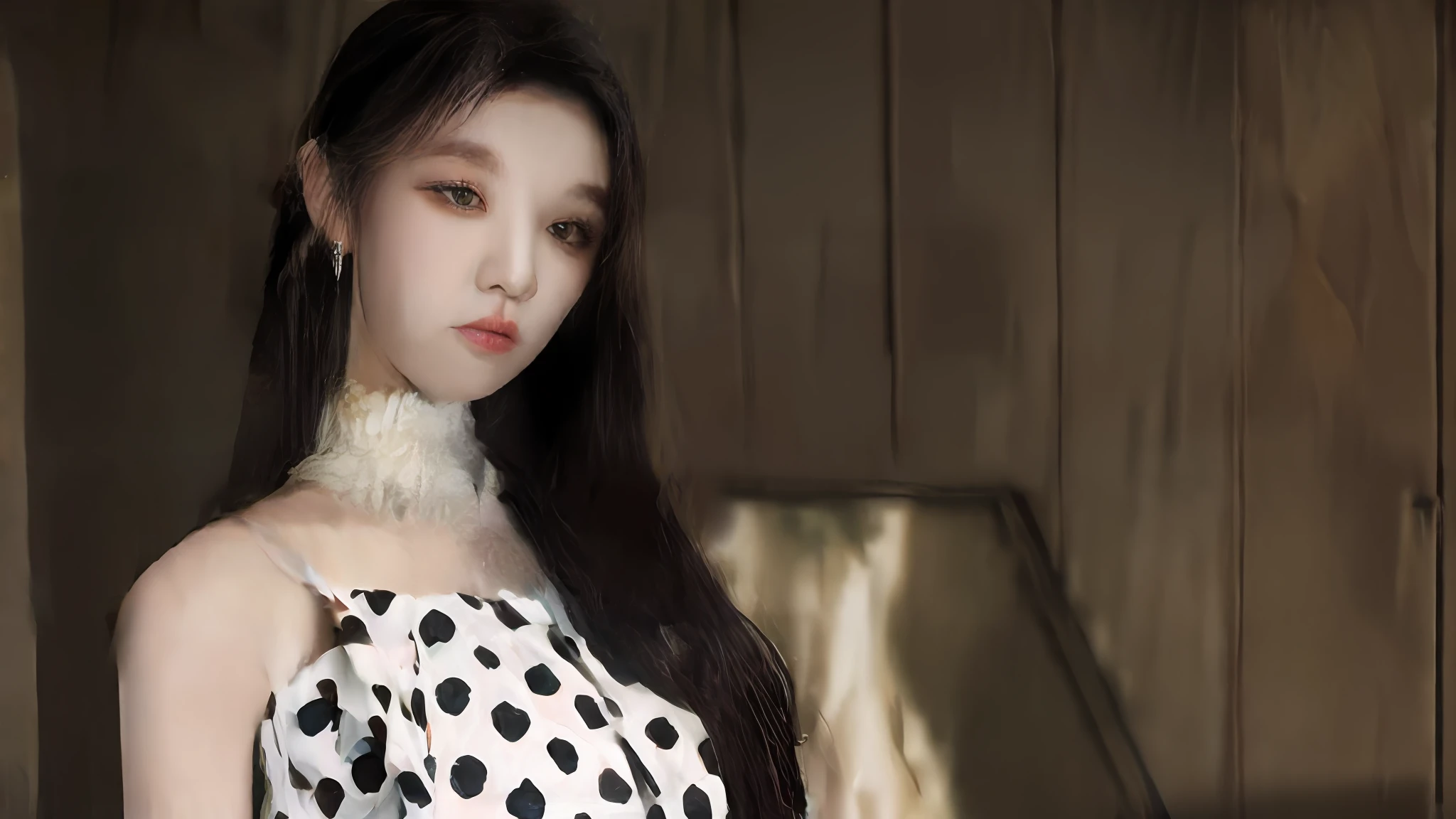 Ms. Arapei posing for a photo in polka-dot dress,ji-min,portrait shooting,Liu Lee Ji Eun as a supervillain,portrait of female korean idol,Photo Hot,tiffany,park jimin,Dirabadil Murat,jaeyeon nam,exclusive,inspired by Jeong Seon,Choi Hyun-hwa,tiffany style