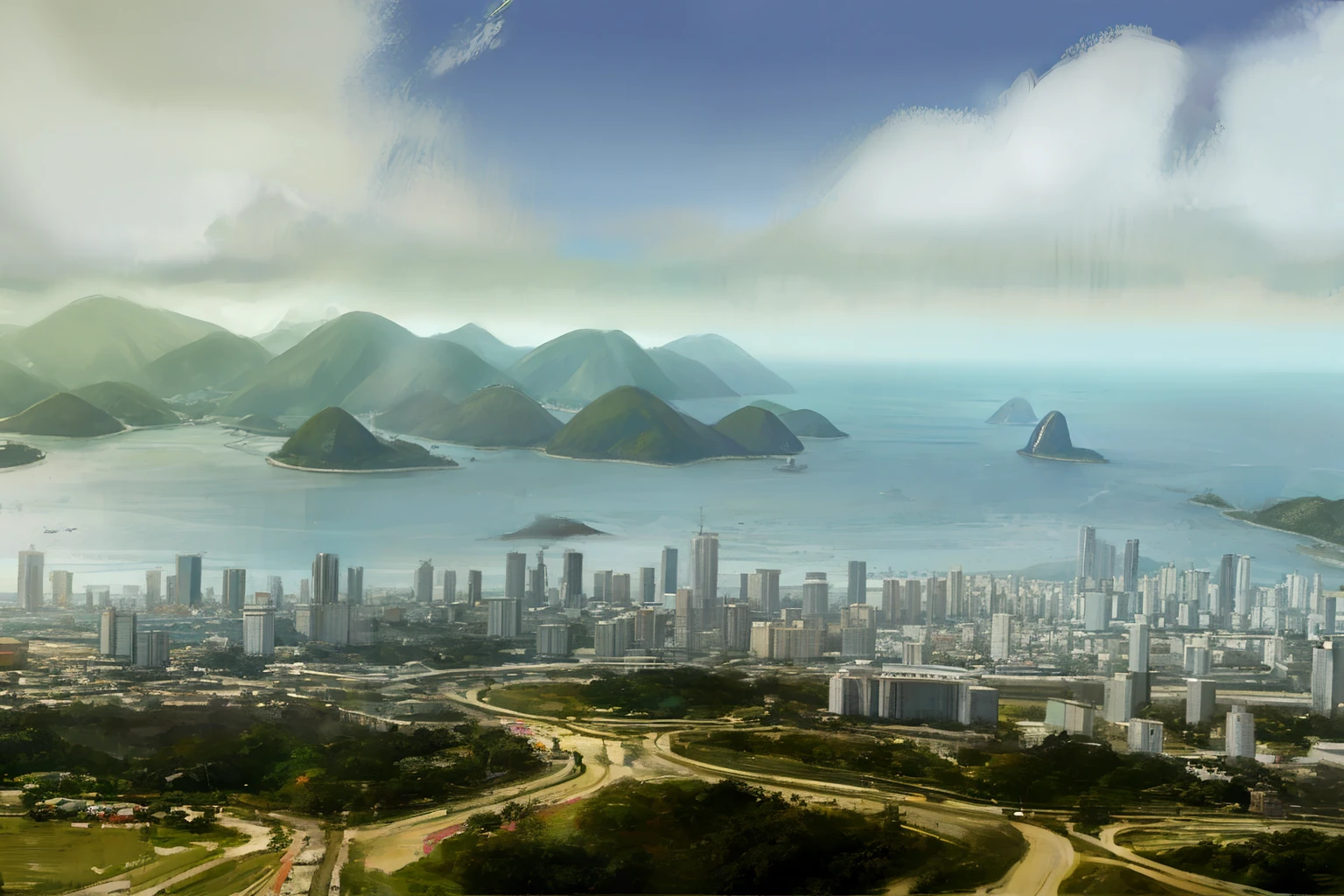 Brazil if it were a developed country