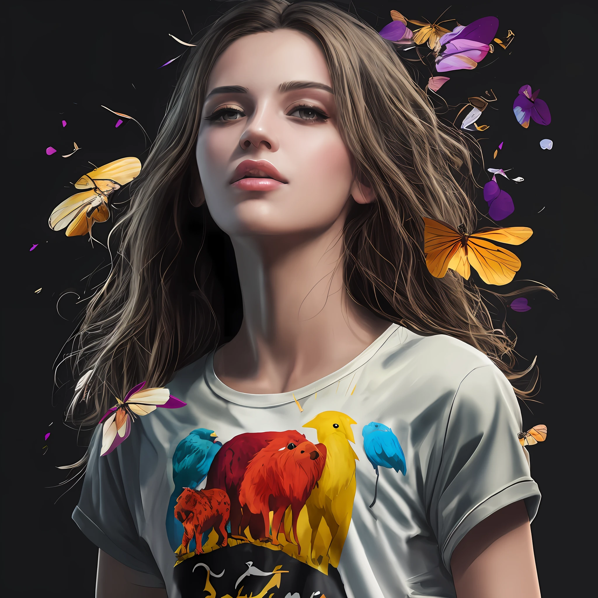 Complete profesional desing animals t- shirt