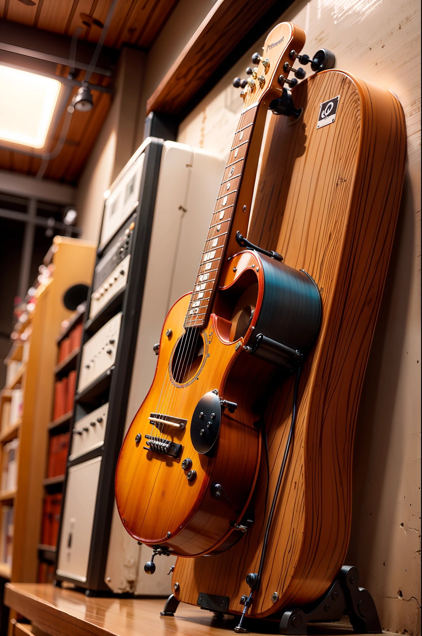 Instrumento musical colorido