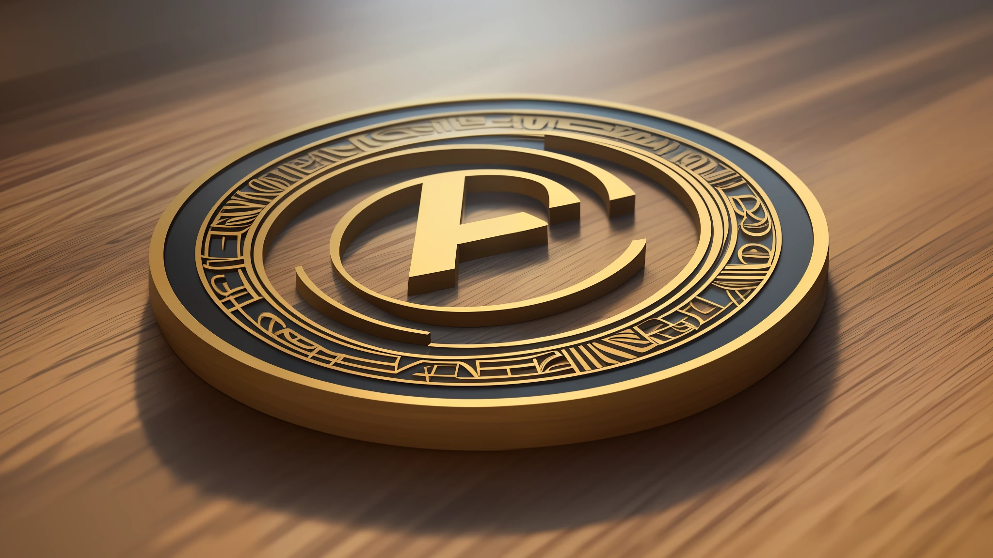 Create a realistic logo with the letters "D" and "C" creatively intertwined. The logo should convey a sense of modernity and sophistication. The letters "D" and "C" must be clearly recognizable, but can be styled to blend harmoniously together. Use a soft, elegant color palette that complements each other well. Add shadows and highlights to create depth and realism in the letters. Try different fonts and styles to find the perfect match. Make sure the logo is scalable and works well across different sizes and platforms.