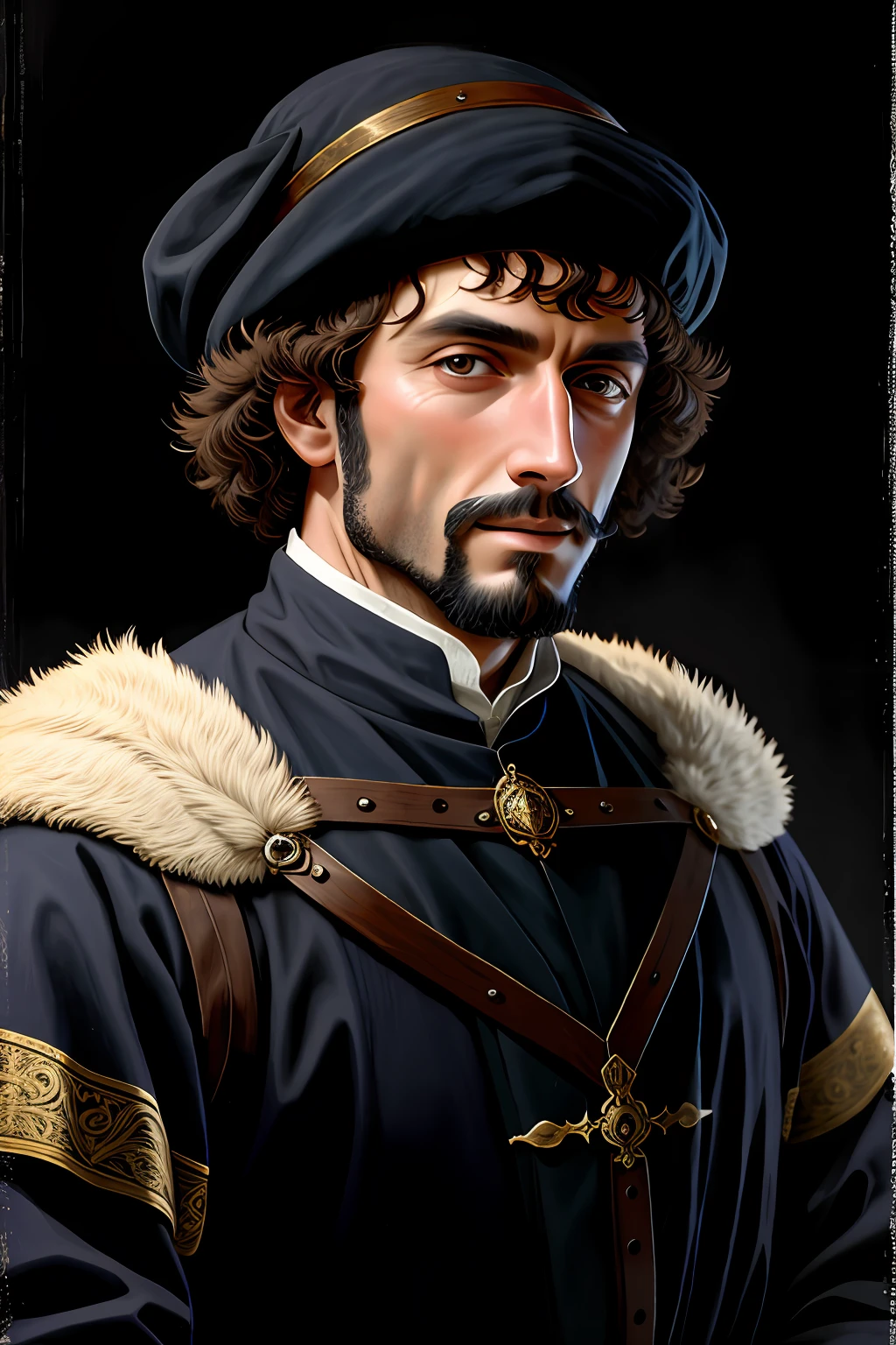 portrait of a medieval nobleman