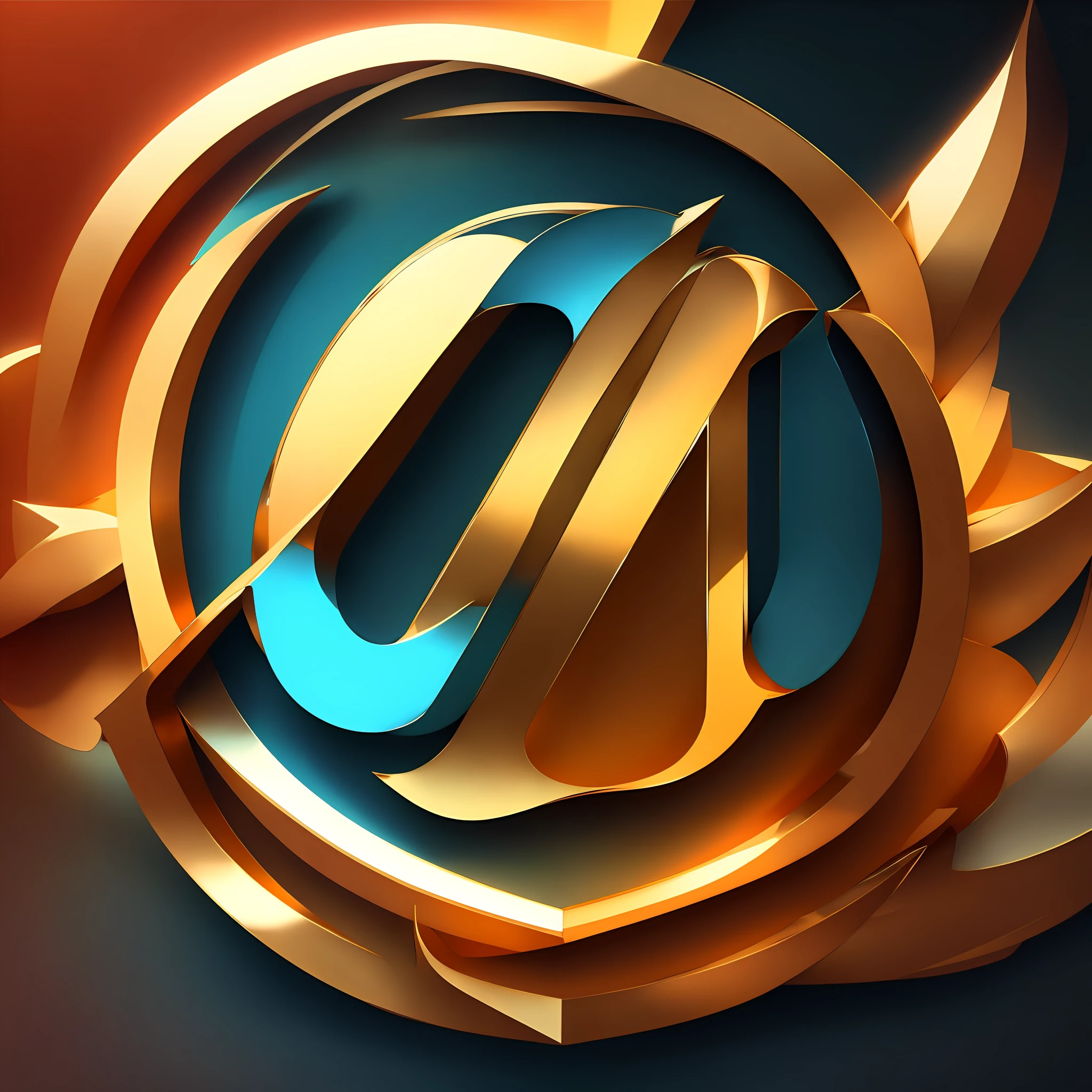 Um logo em 8k, Com "E" In the middle the color you choose only to make the logo beautiful millionaire style --auto